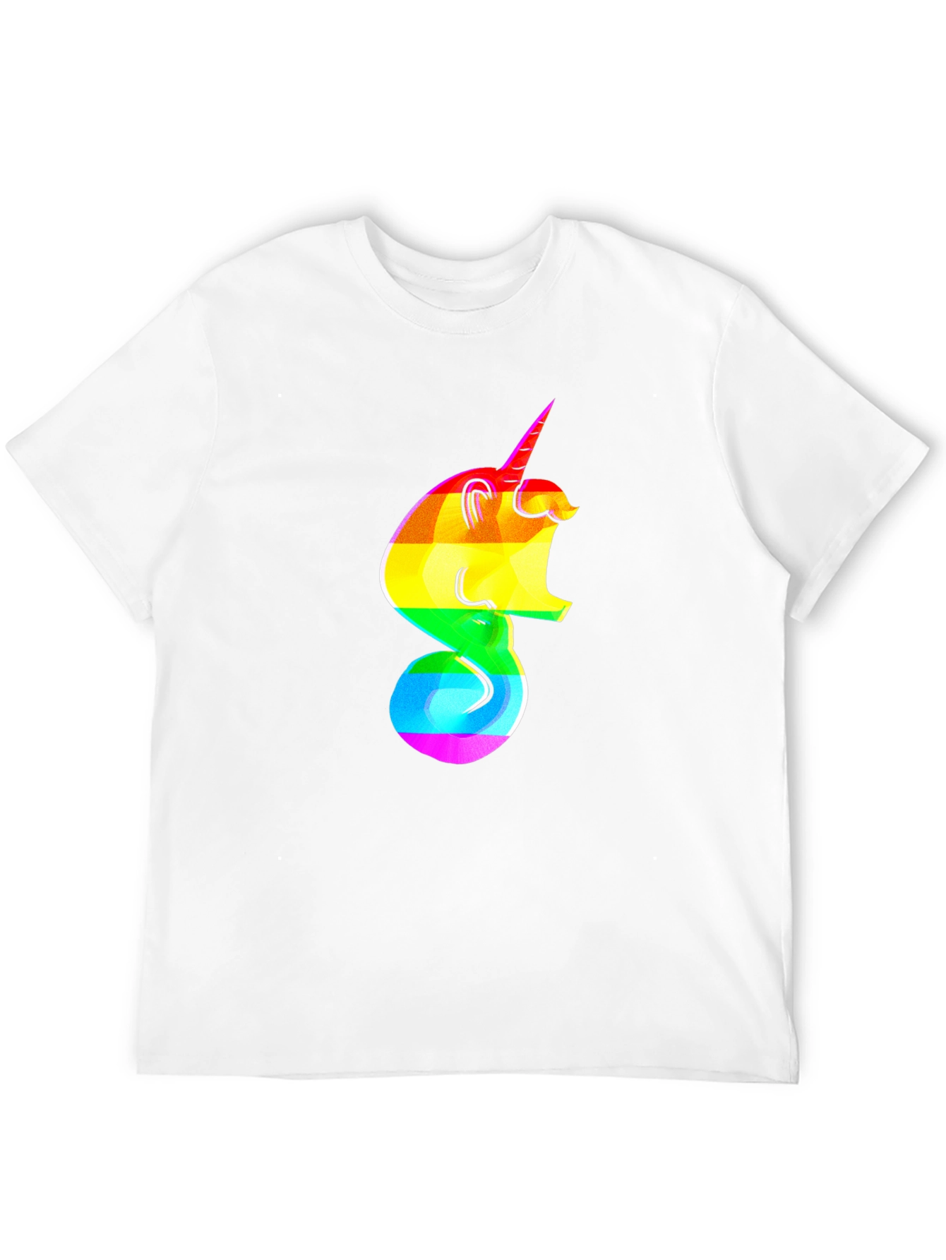 Rainbow Unicorn Graphic Tee - Pride