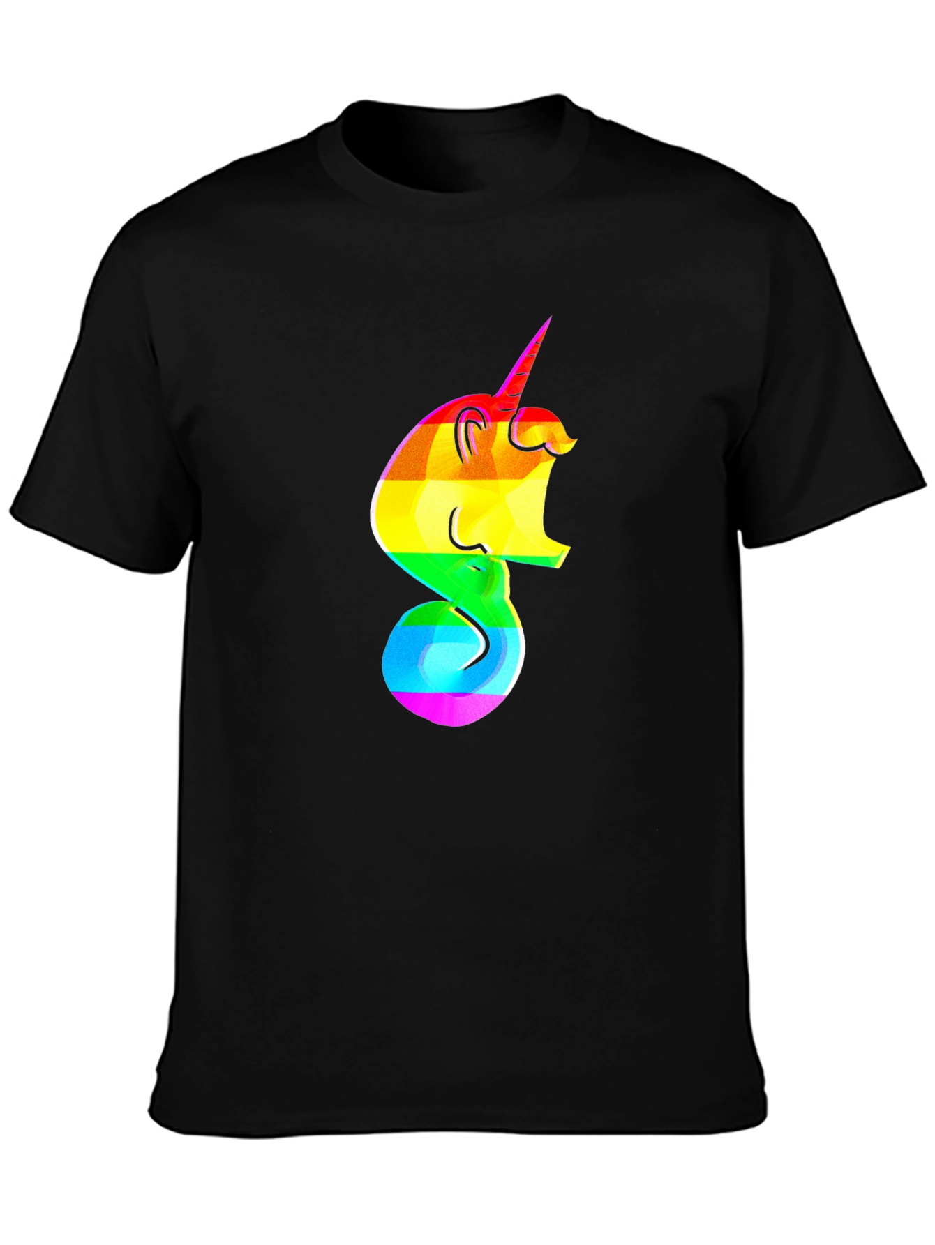 Rainbow Unicorn Graphic Tee - Pride