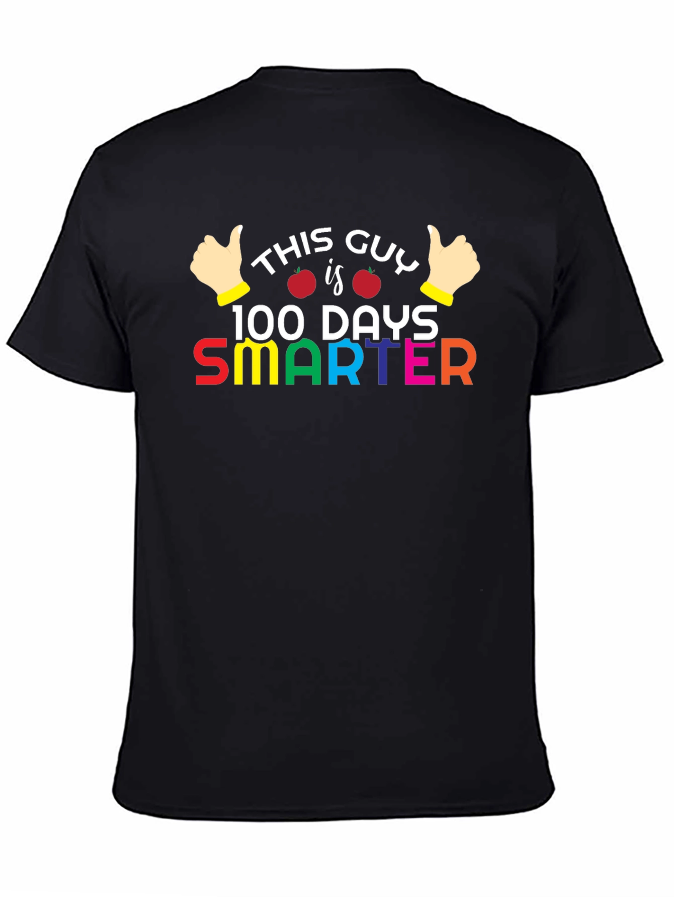 100 Days Smarter T-Shirt - Teacher & Student Apparel