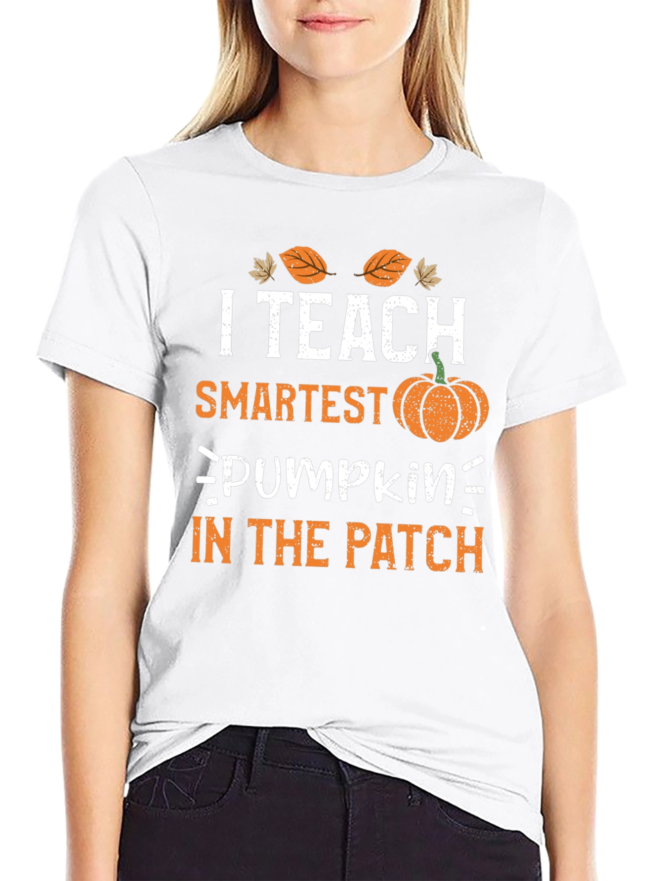 I Teach Smartest Pumpkins in the Patch Fall T-Shirt