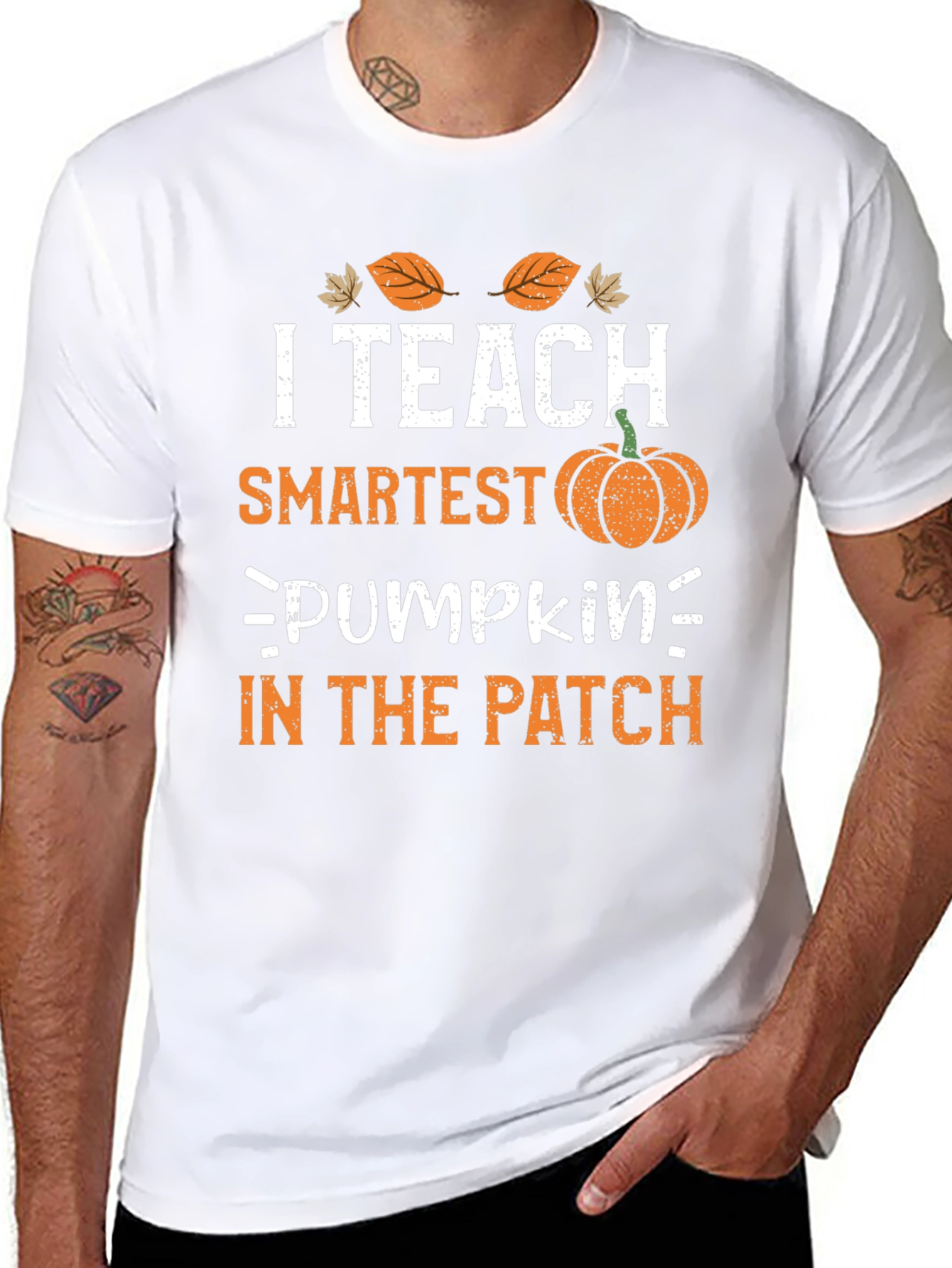 I Teach Smartest Pumpkins in the Patch Fall T-Shirt