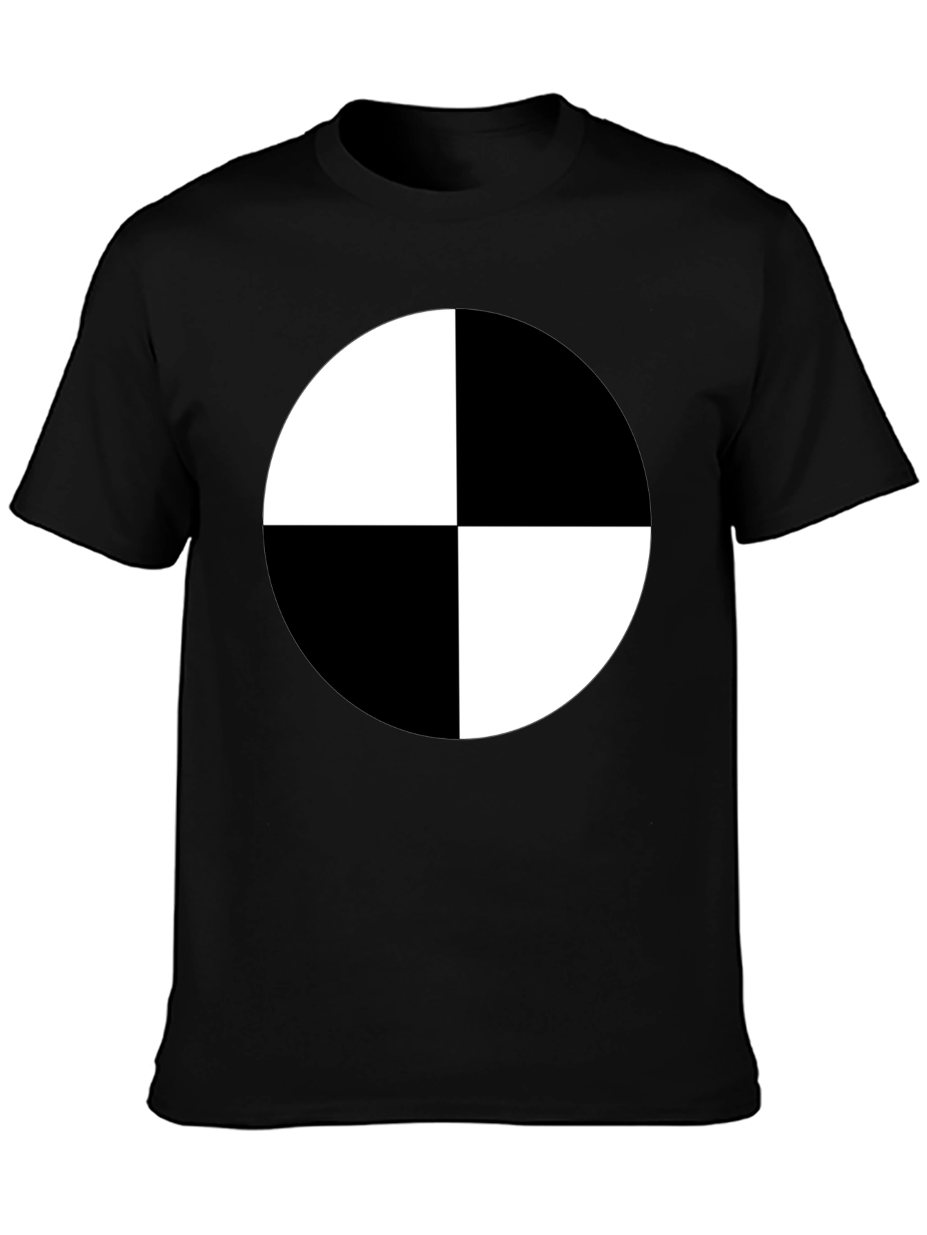 Target T-Shirt Black and White Graphic Tee