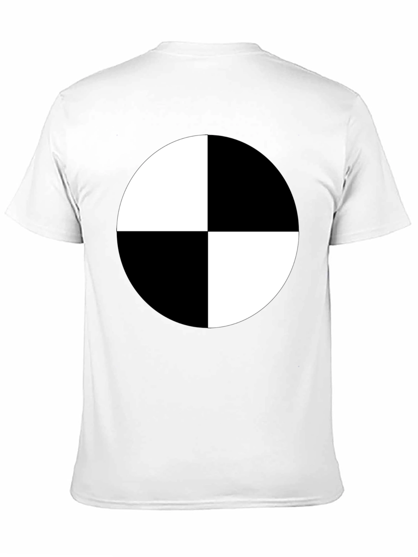 Target T-Shirt Black and White Graphic Tee