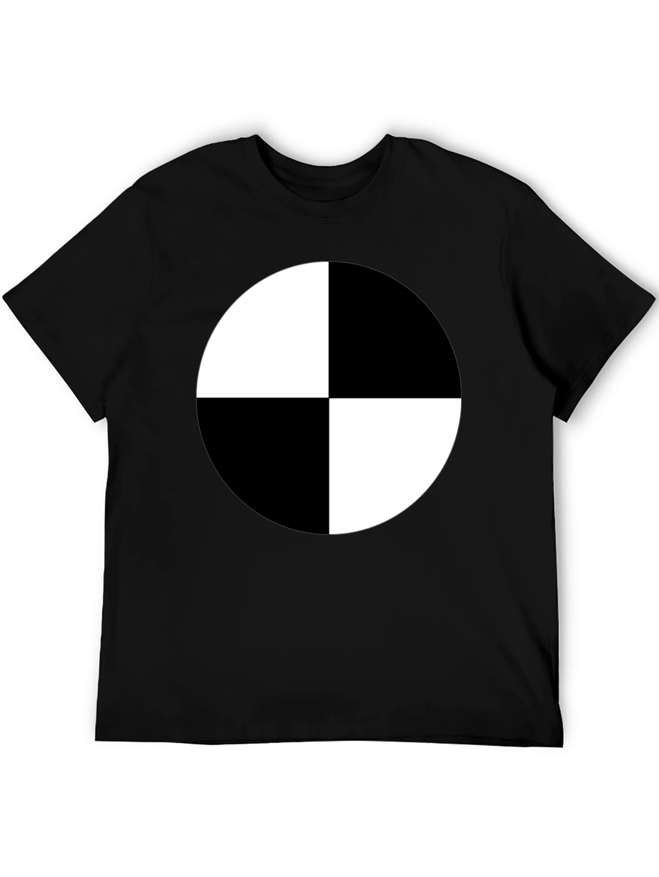Target T-Shirt Black and White Graphic Tee