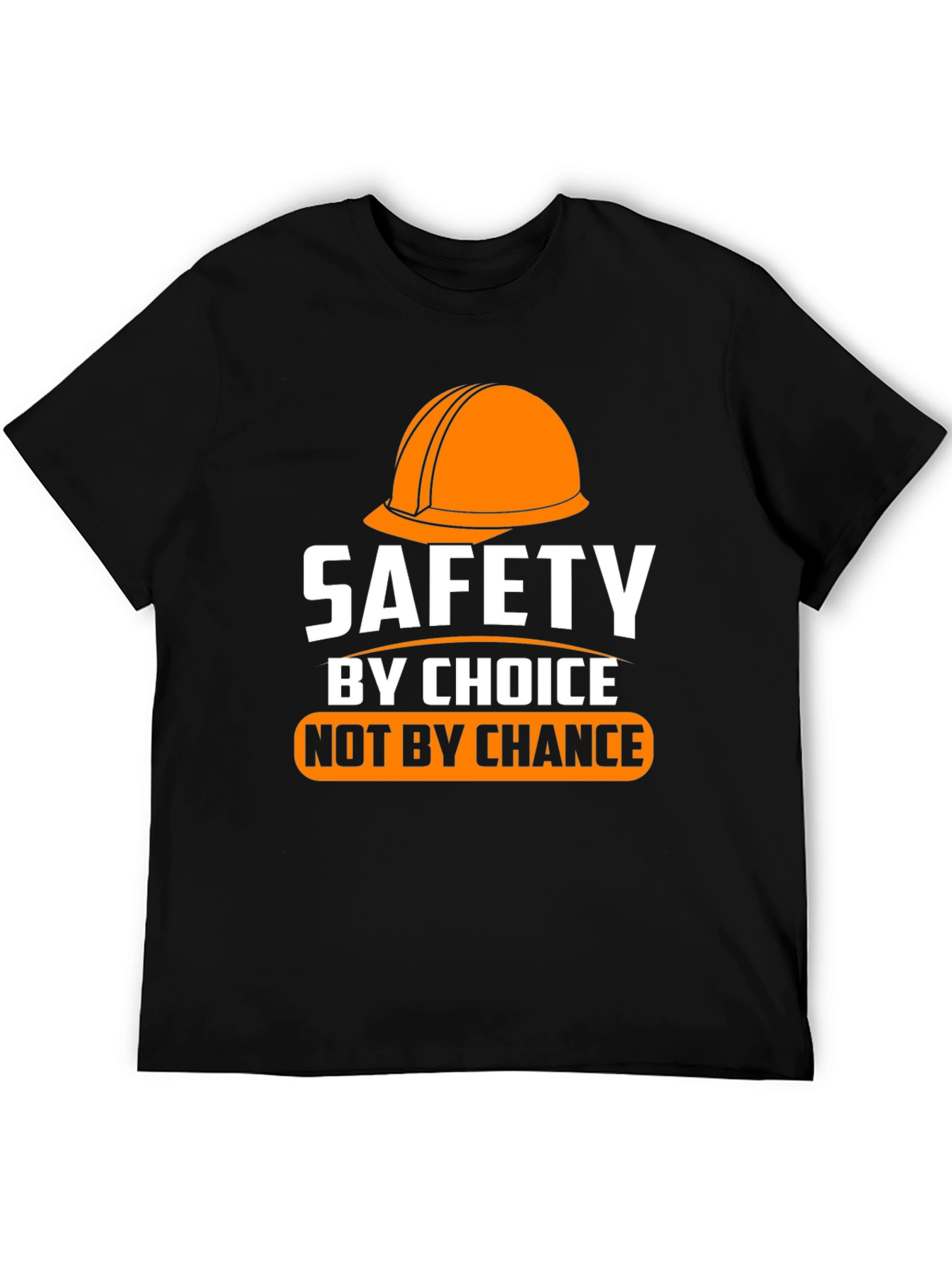 Safety First Black Graphic Tee