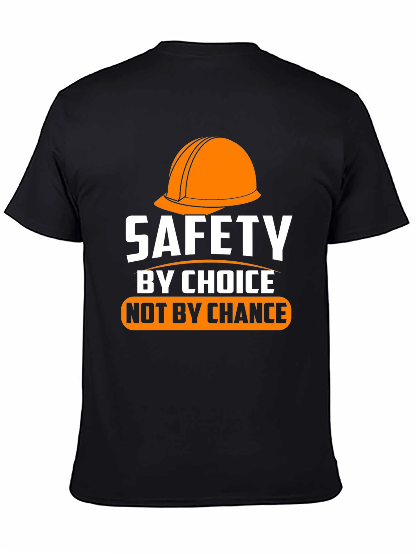 Safety First Black Graphic Tee