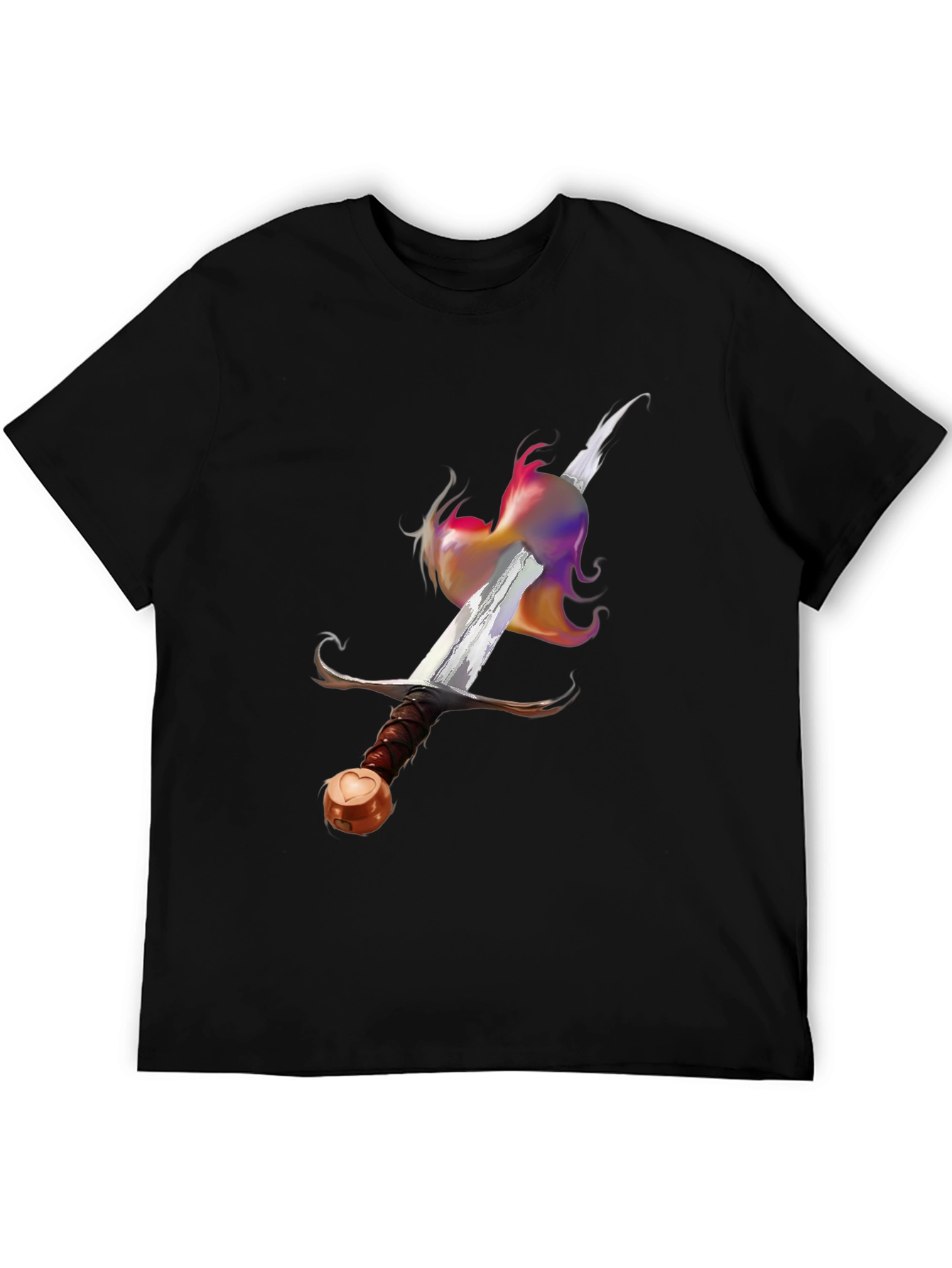 Sword & Prism T-Shirt - Stylish Graphic Tee