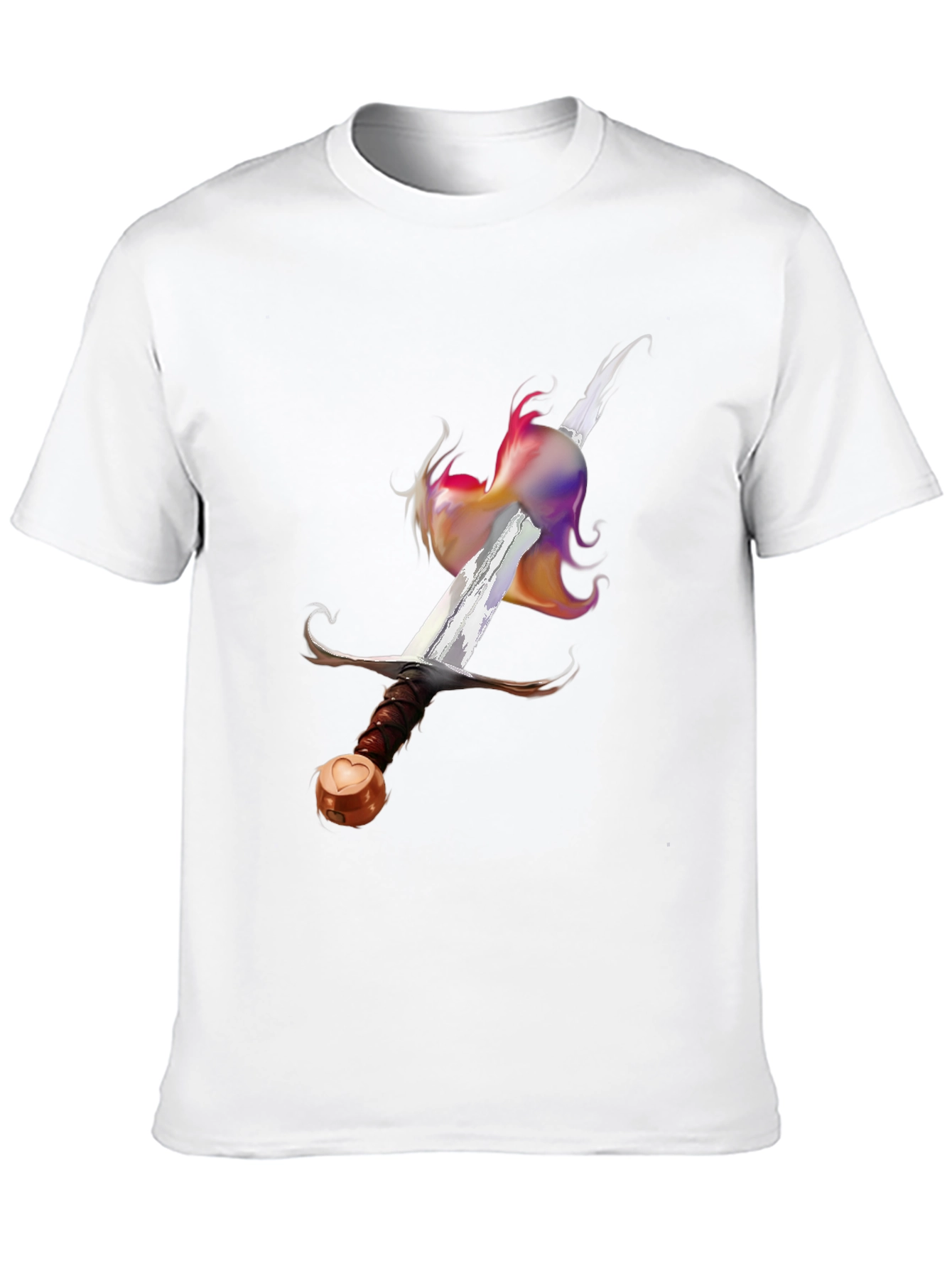 Sword & Prism T-Shirt - Stylish Graphic Tee