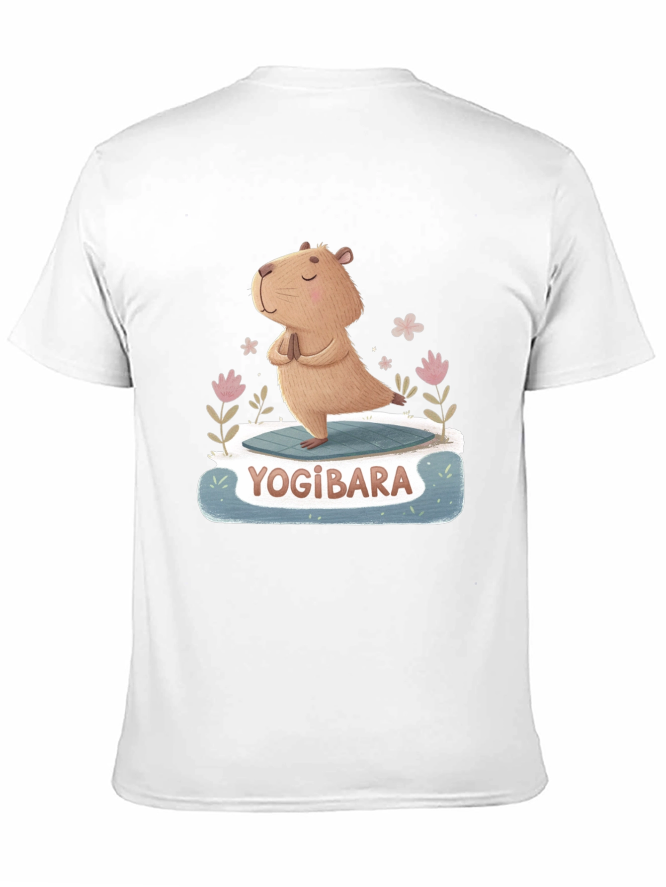 Yogibara Capybara Yoga T-Shirt