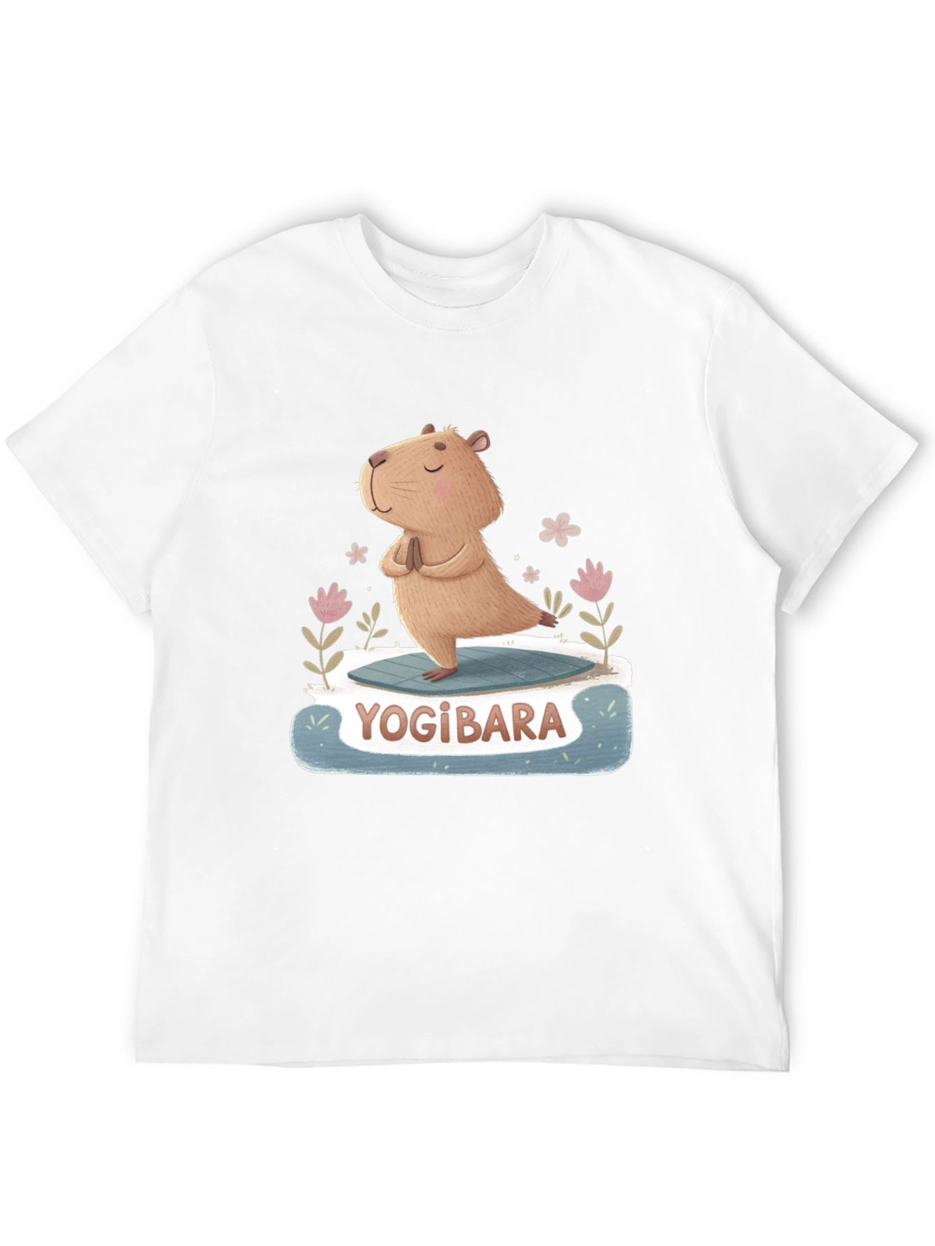 Yogibara Capybara Yoga T-Shirt