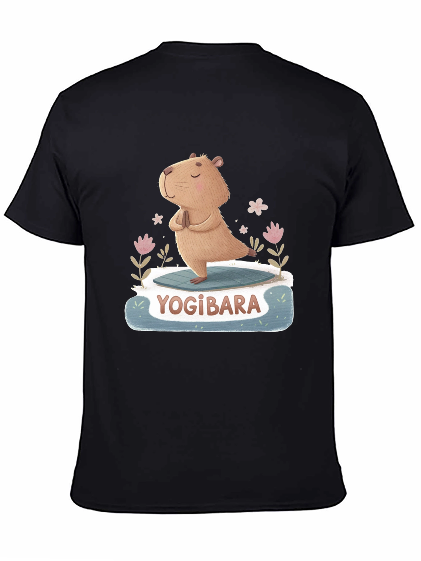 Yogibara Capybara Yoga T-Shirt