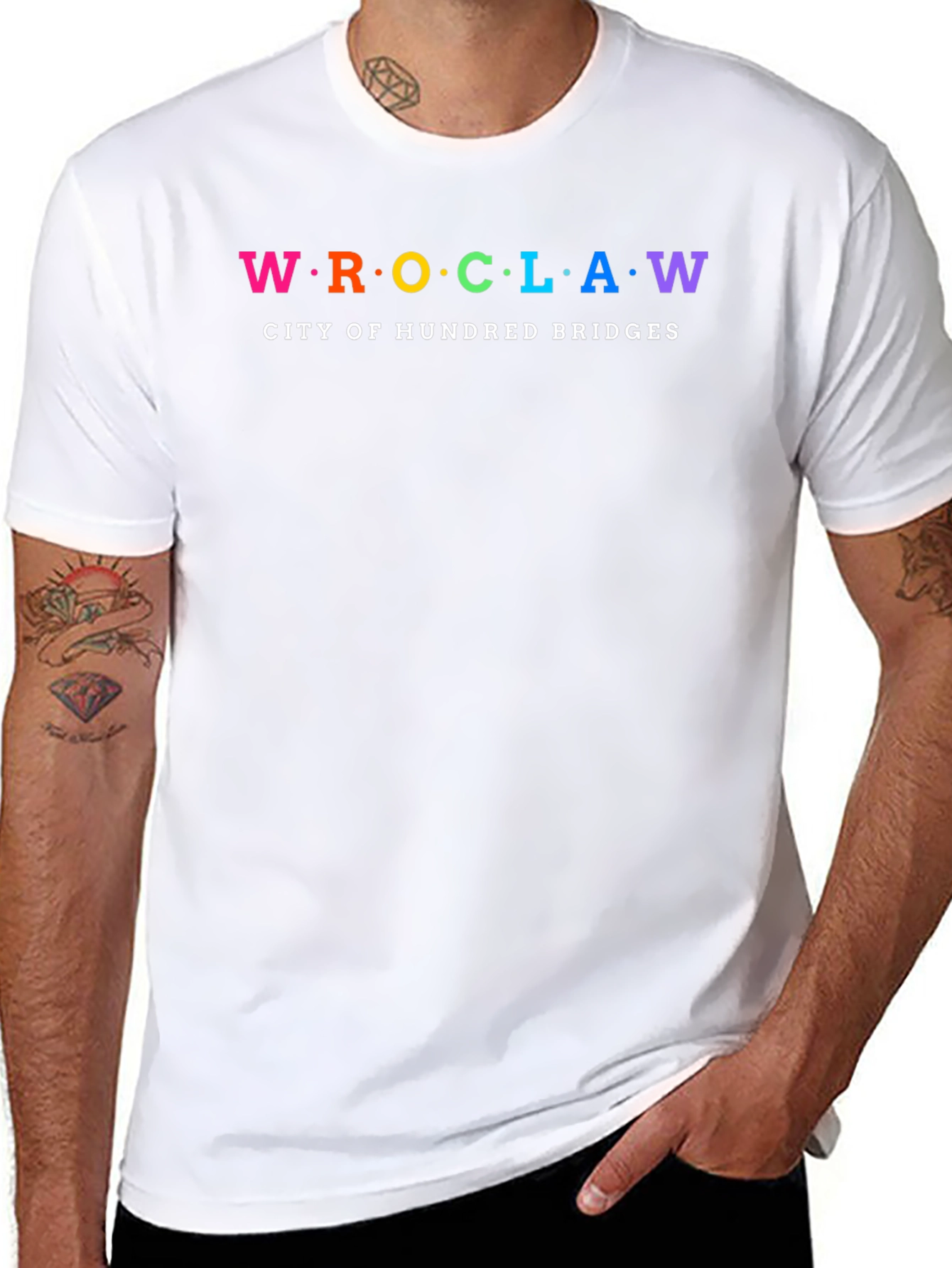 Wroclaw City of Hundred Bridges T-Shirt