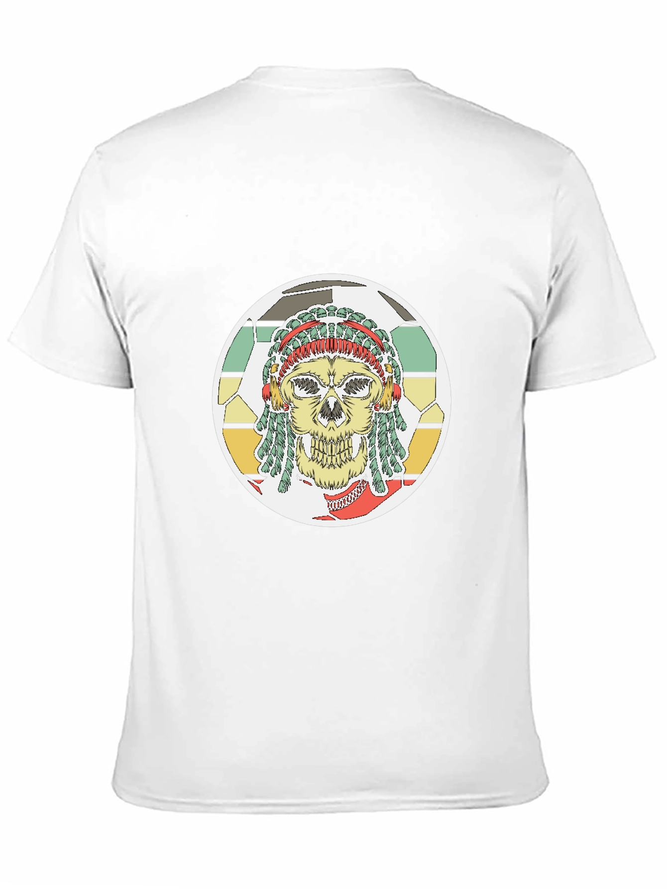 Skull Soccer T-Shirt - Stylish Graphic Tee