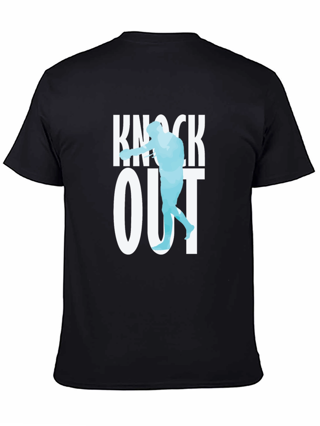 Knockout Boxing Graphic Print T-Shirt