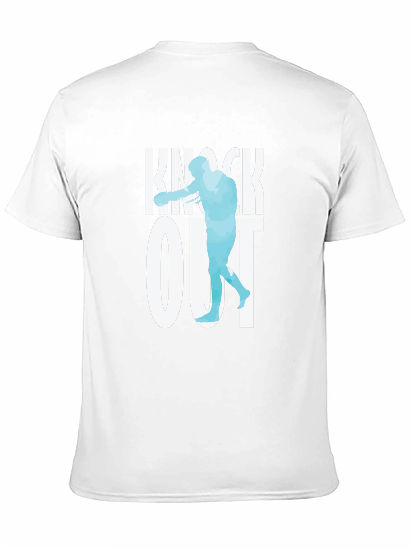 Knockout Boxing Graphic Print T-Shirt