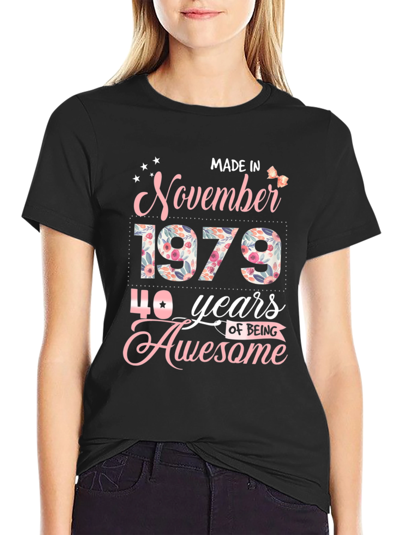 November 1979 40 Years Awesome Graphic T-Shirt