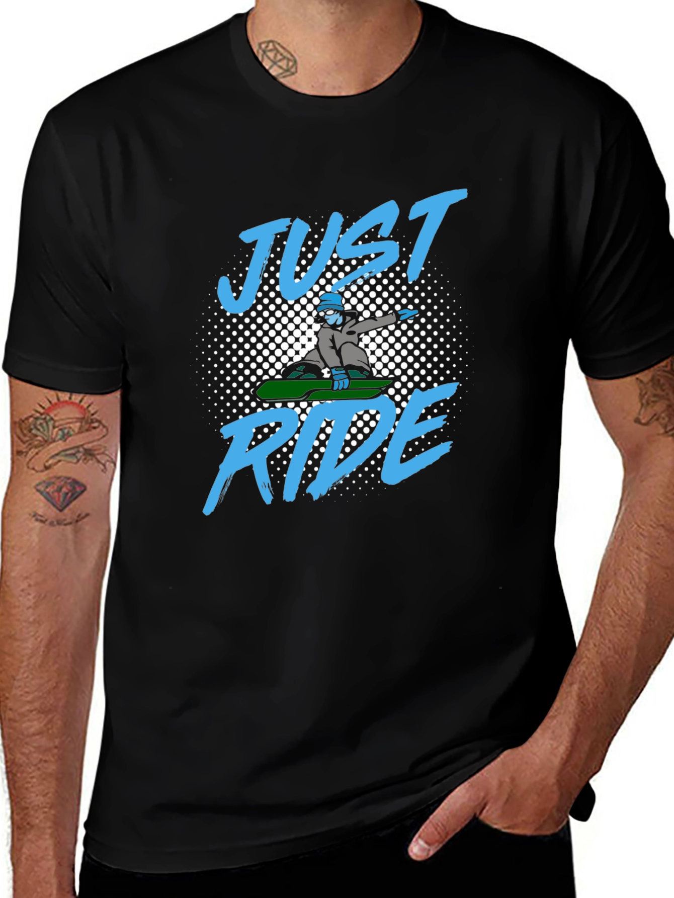 Just Ride Snowboard T-Shirt