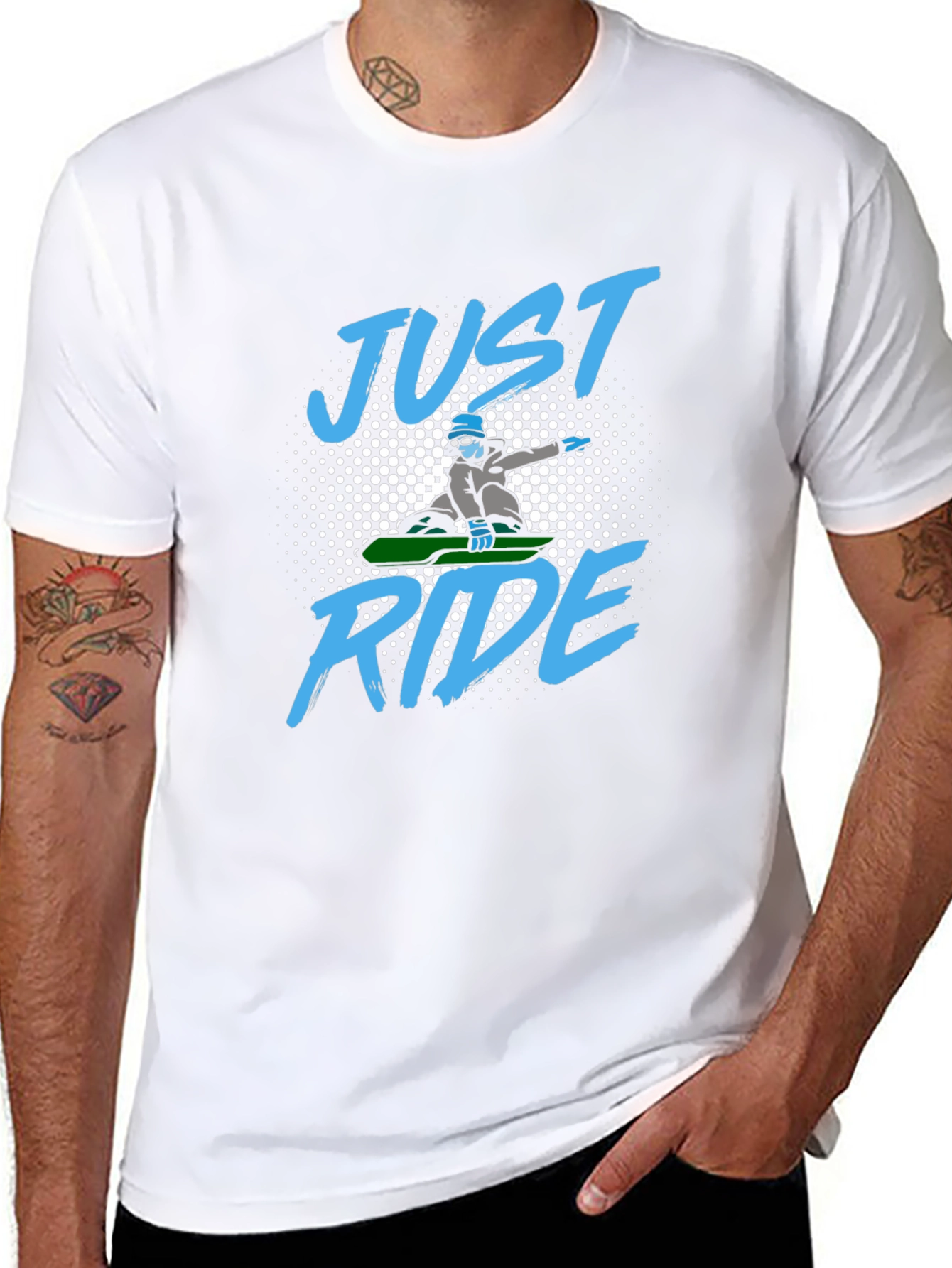 Just Ride Snowboard T-Shirt