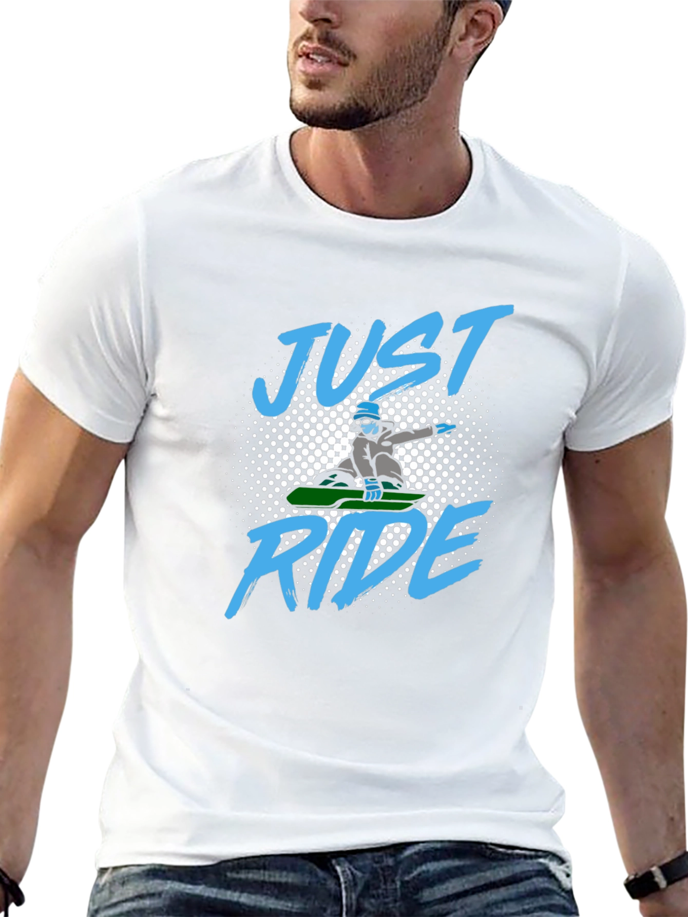 Just Ride Snowboard T-Shirt