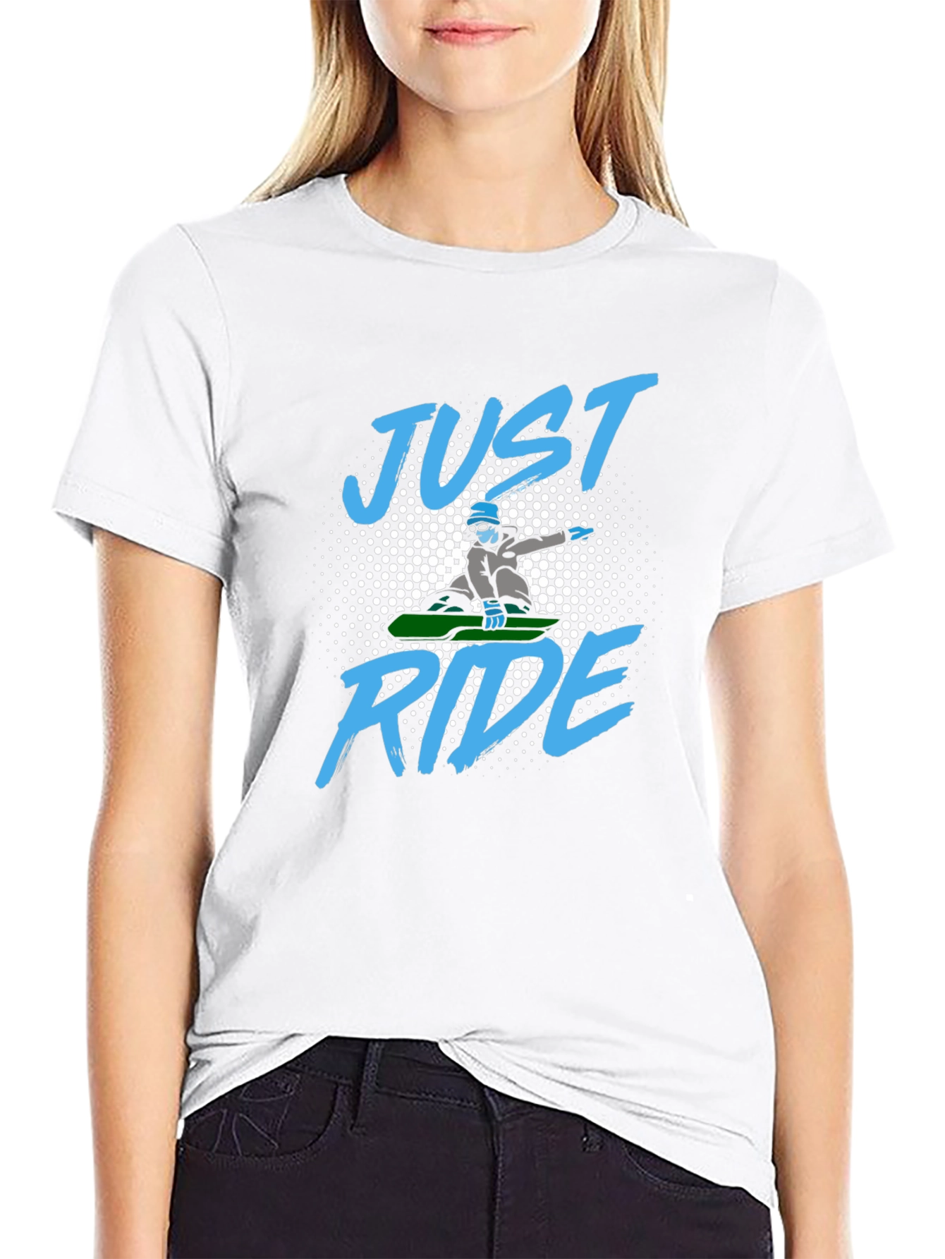 Just Ride Snowboard T-Shirt