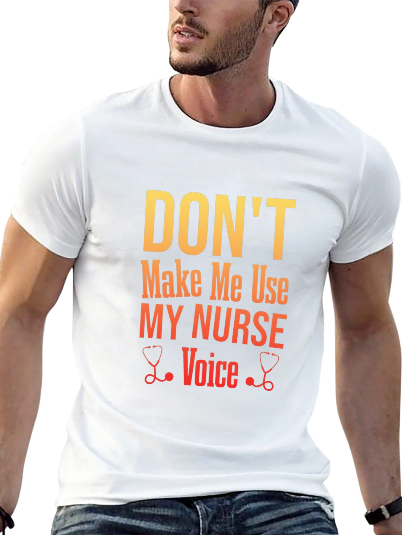 Dont Make Me Use My Nurse Voice Graphic Tee