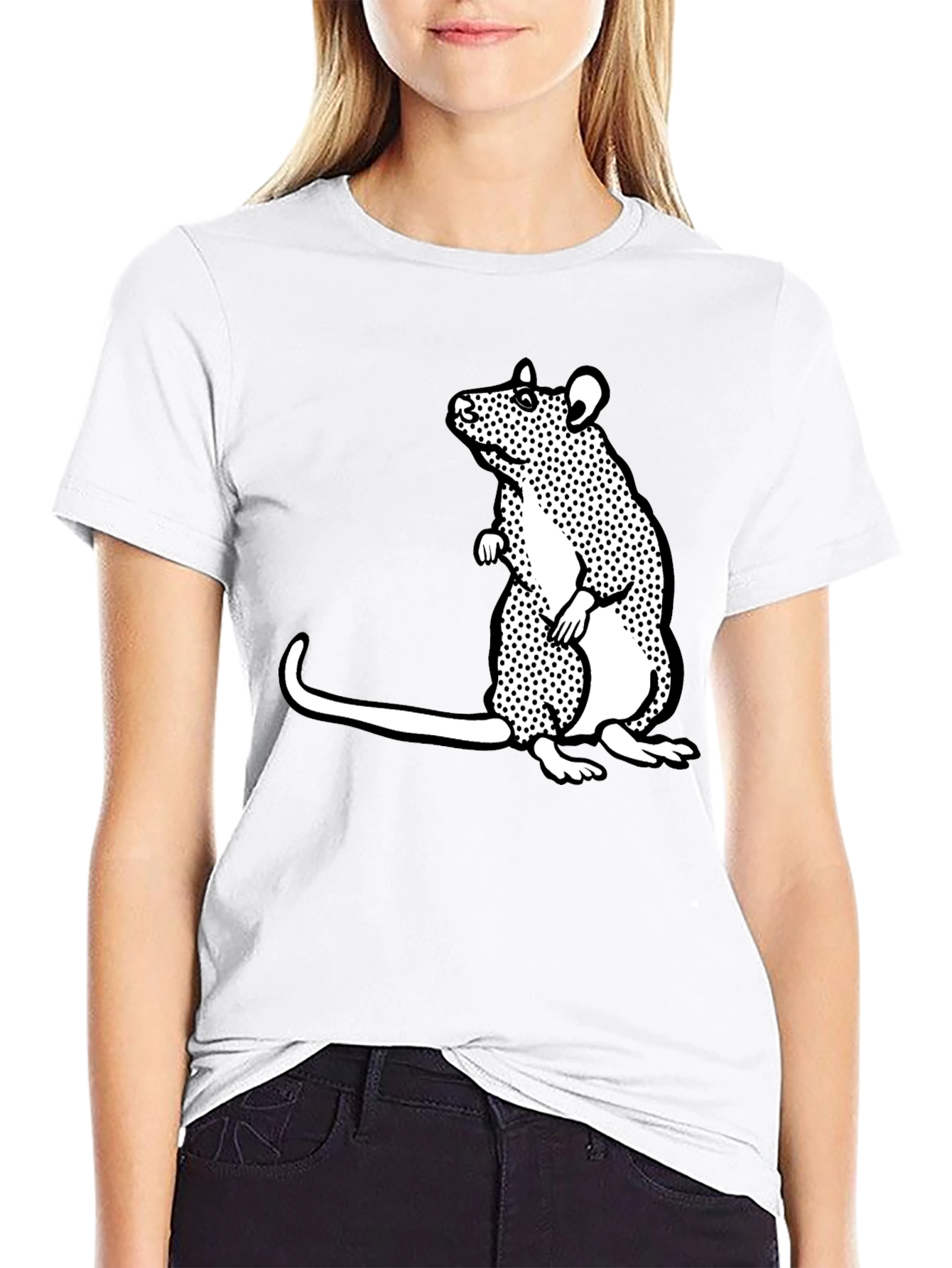 Rat Graphic Tee - Quirky Unisex T-Shirt