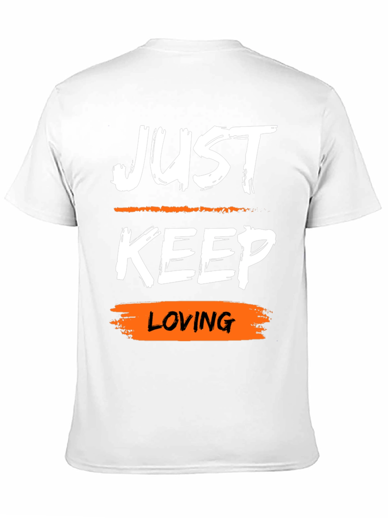 Just Keep Loving Graphic Tee - Trendy Casual Style