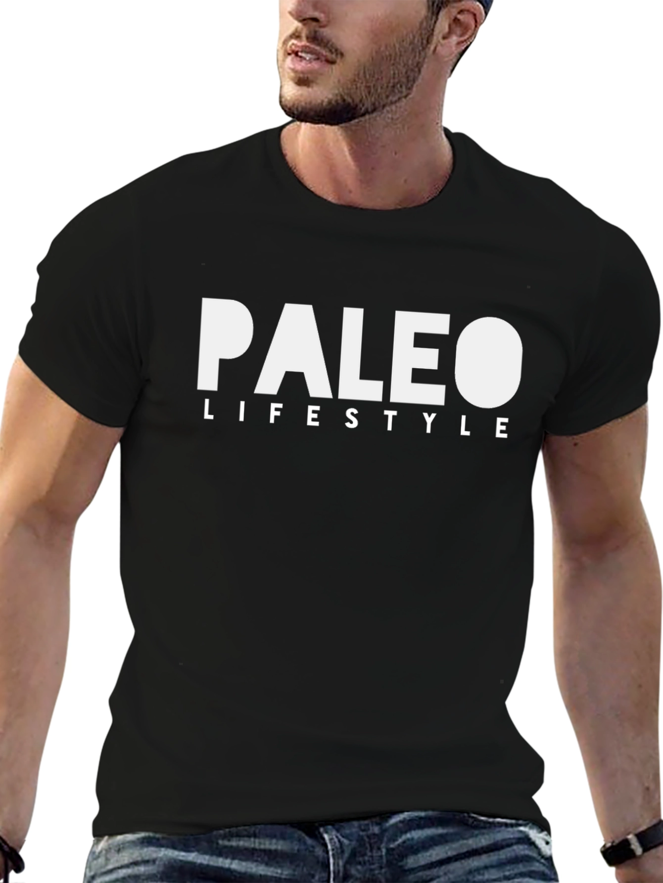 Paleo Lifestyle Graphic Tee - Trendy Fitness Shirt