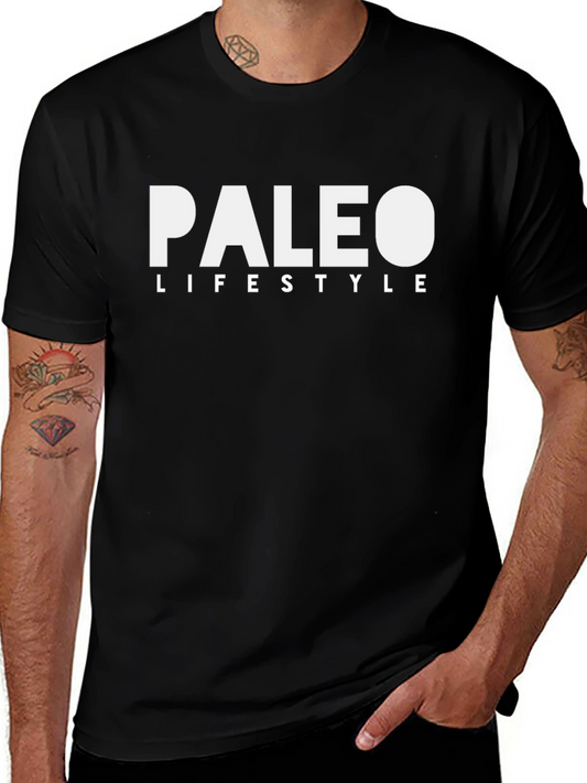 Paleo Lifestyle Graphic Tee - Trendy Fitness Shirt