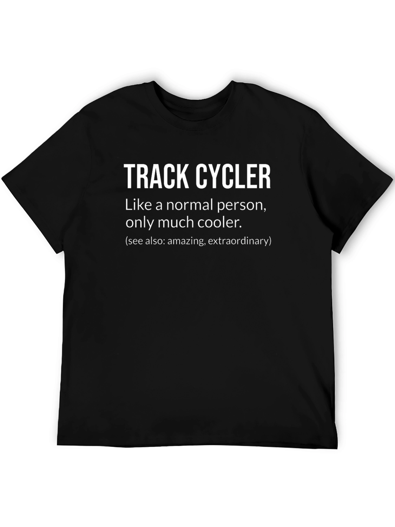 Track Cycler Cool Graphic T-Shirt