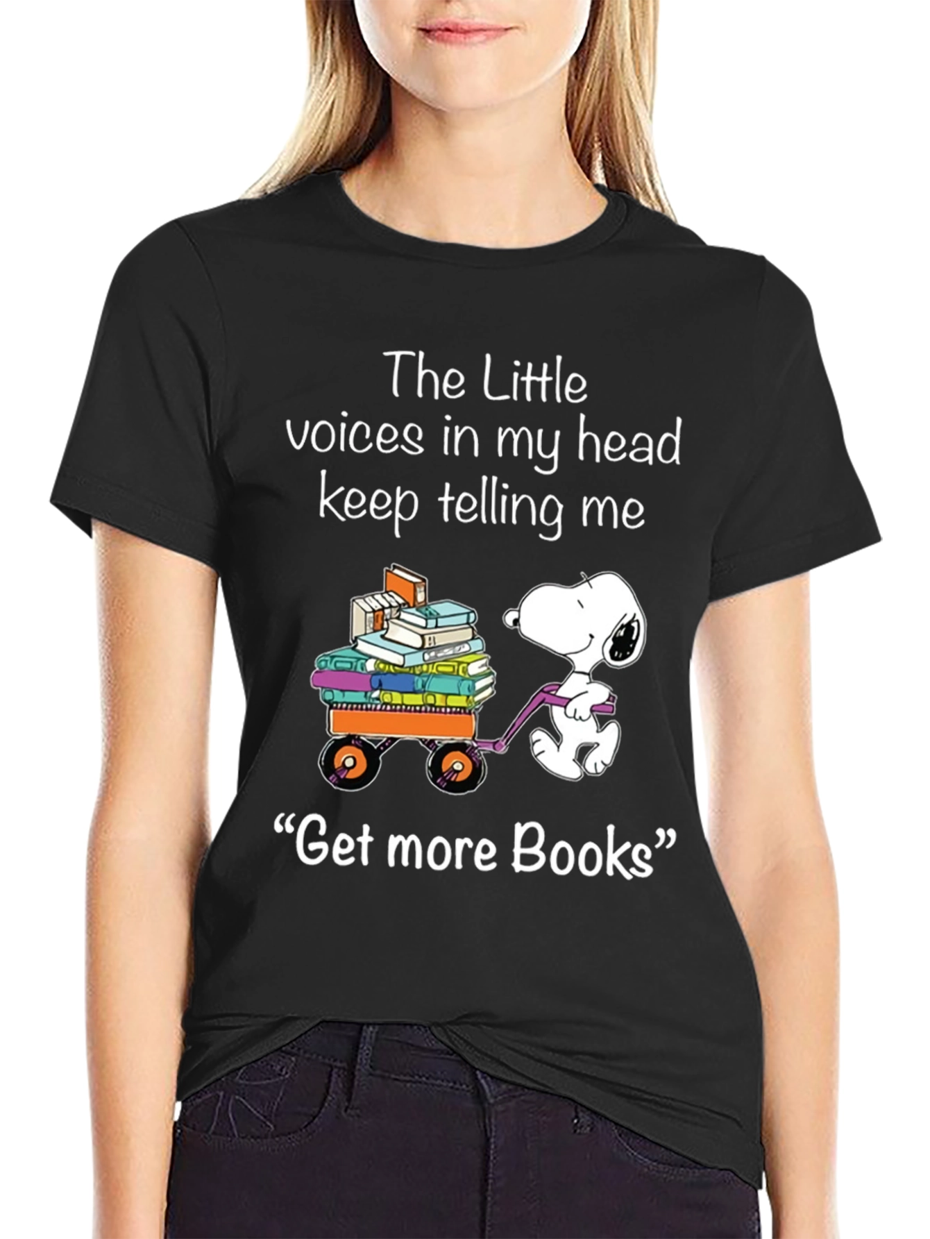 Snoopy Book Lover T-Shirt