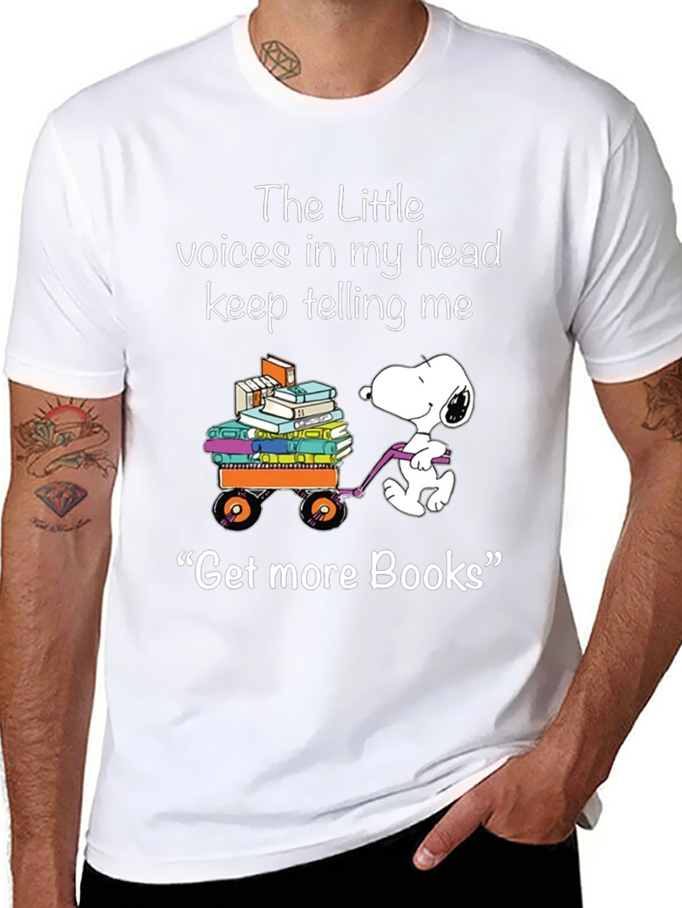 Snoopy Book Lover T-Shirt