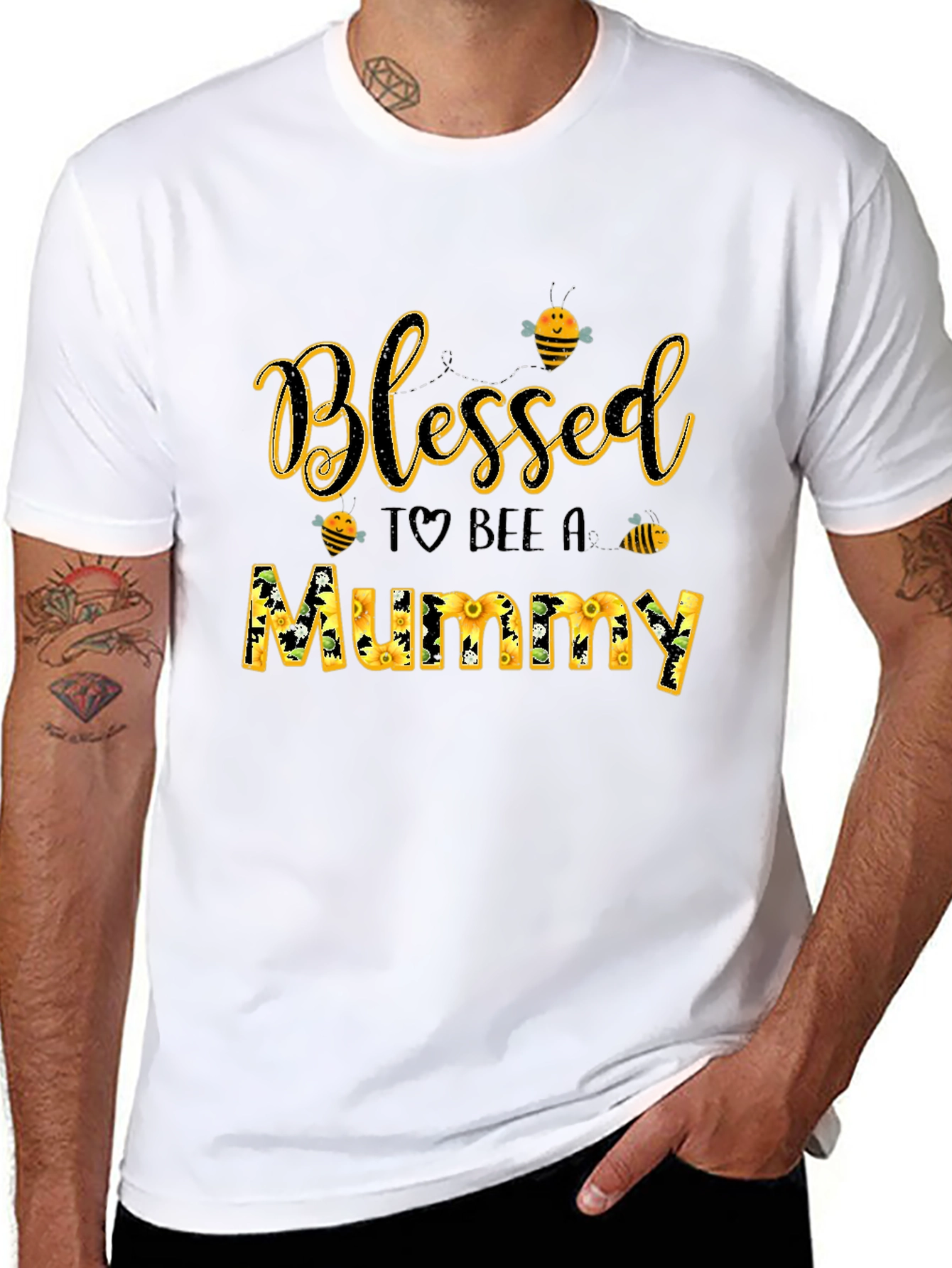 Blessed to Bee A Mummy T-Shirt