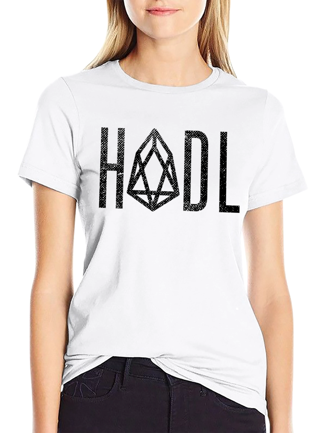 HODL Crypto T-Shirt - EOS Cryptocurrency Design