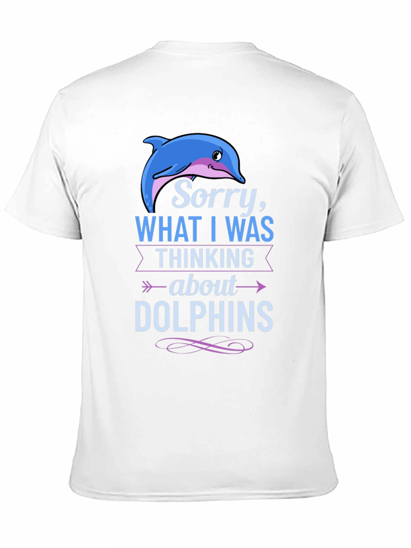 Sorry Dolphins T-Shirt - Mens Graphic Tee