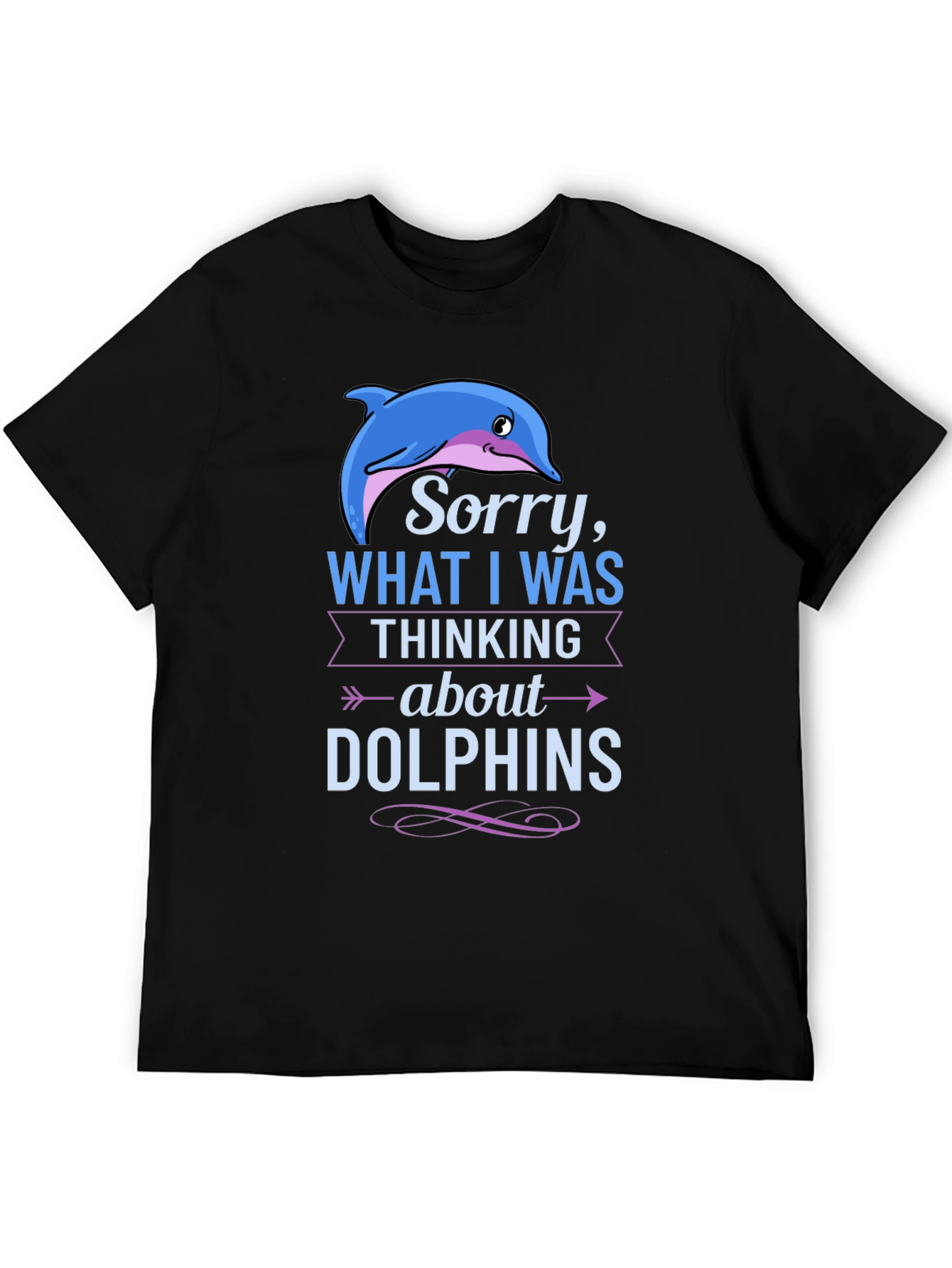 Sorry Dolphins T-Shirt - Mens Graphic Tee
