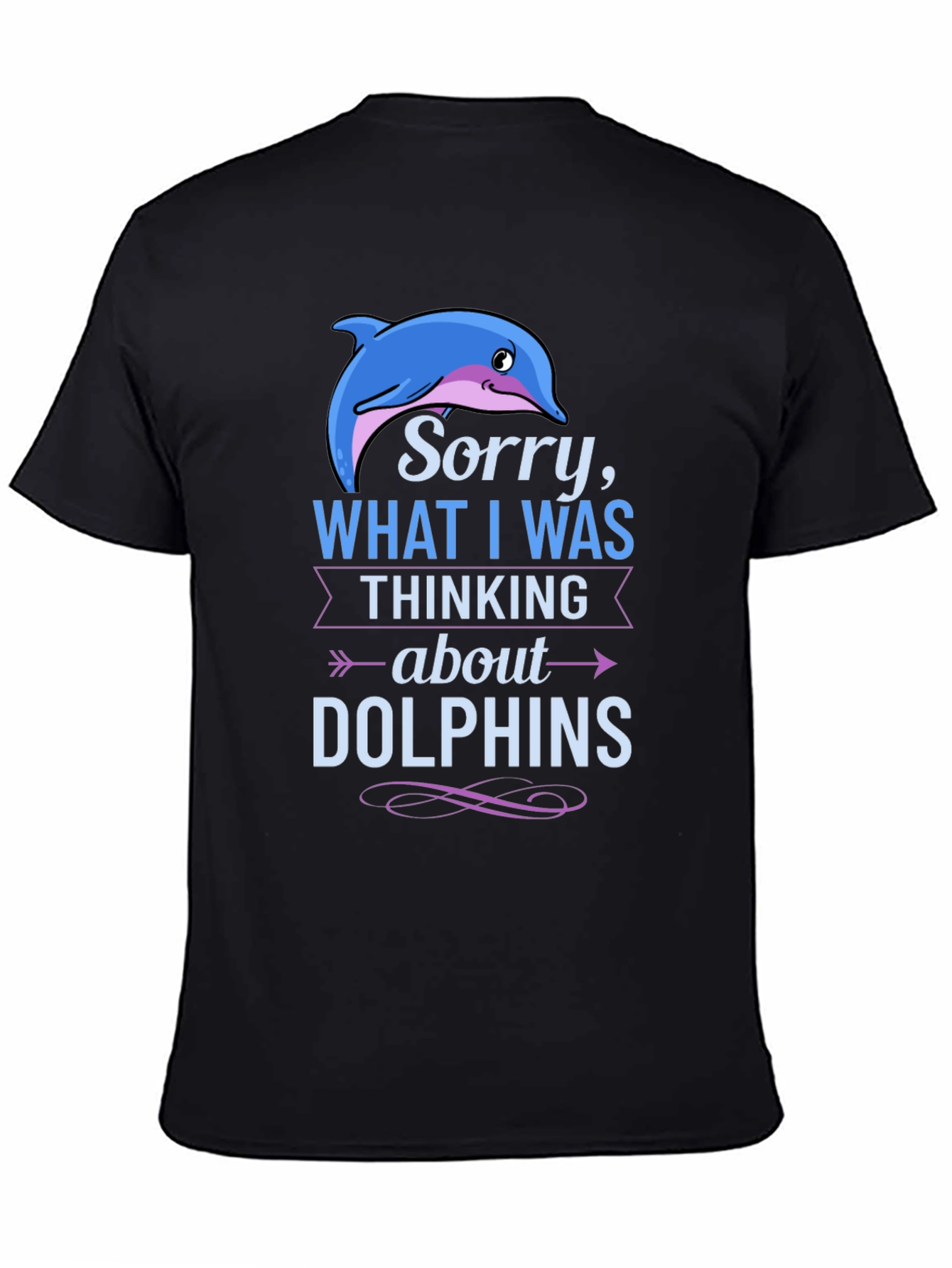 Sorry Dolphins T-Shirt - Mens Graphic Tee