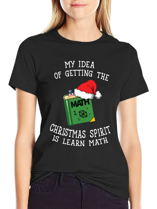 Math Christmas Spirit T-Shirt