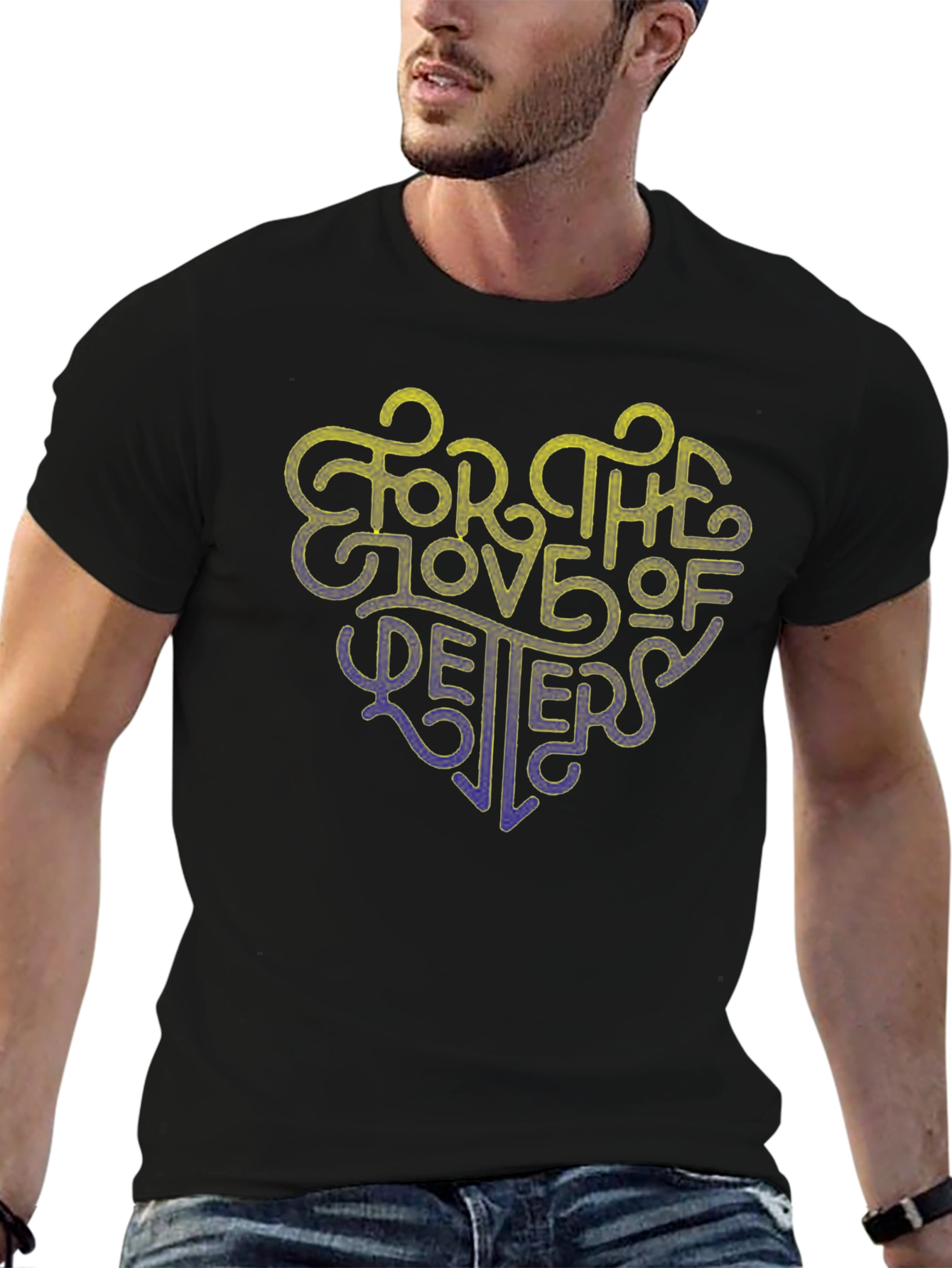 For the Love of Letters Graphic T-Shirt