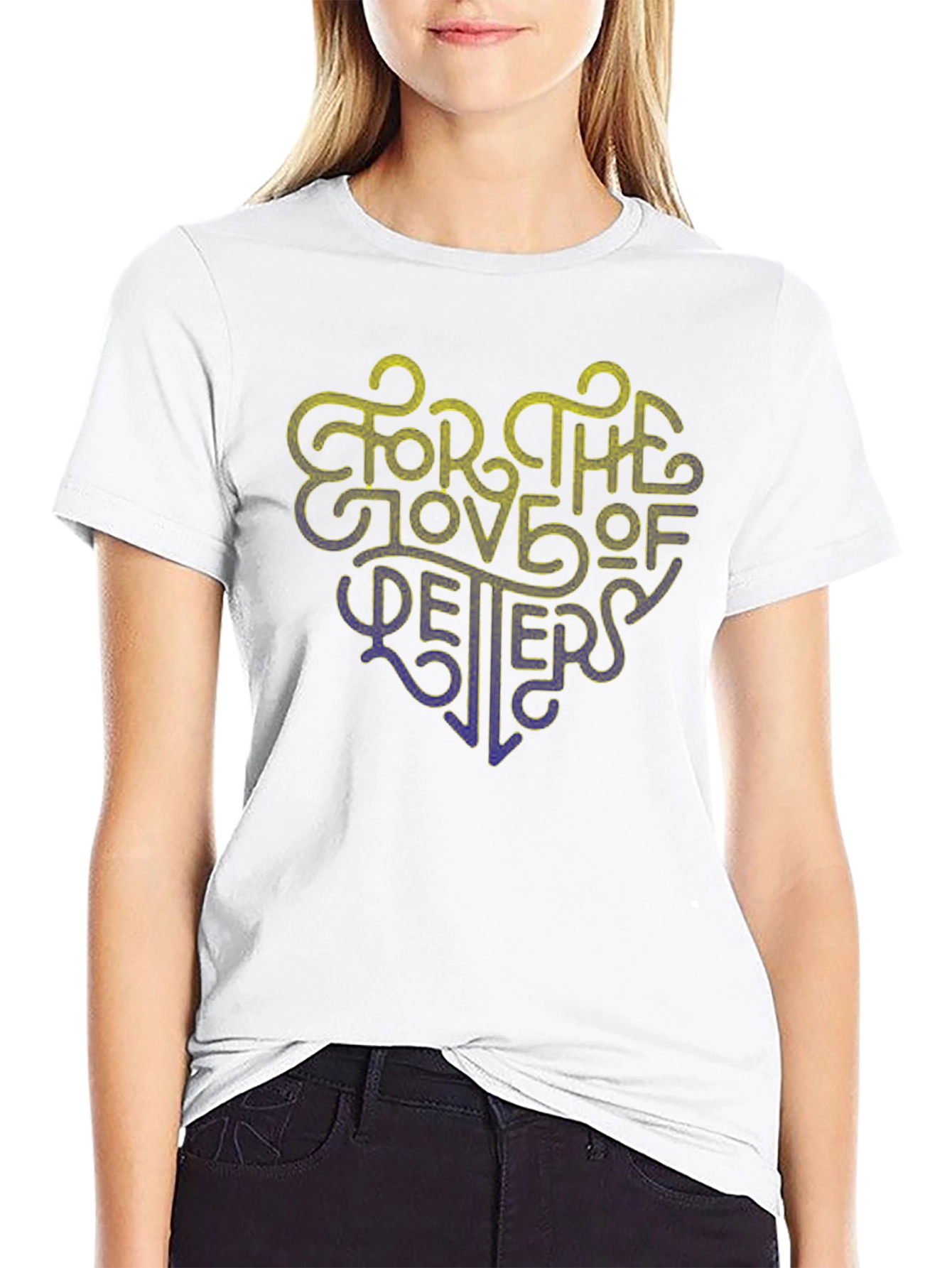 For the Love of Letters Graphic T-Shirt