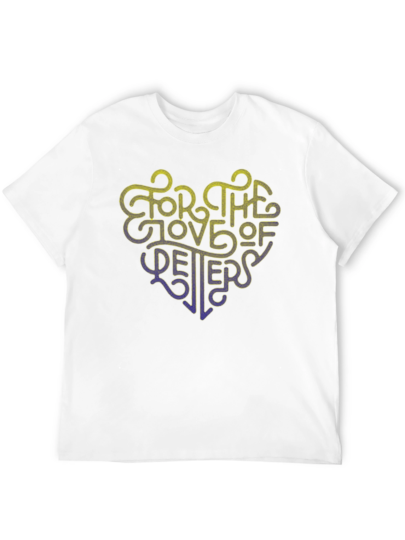 For the Love of Letters Graphic T-Shirt