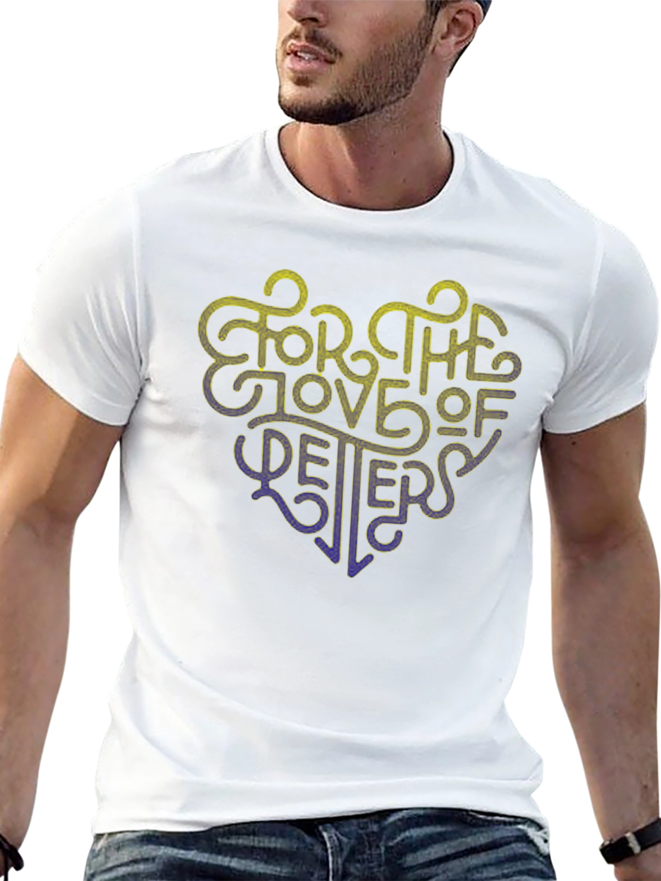 For the Love of Letters Graphic T-Shirt