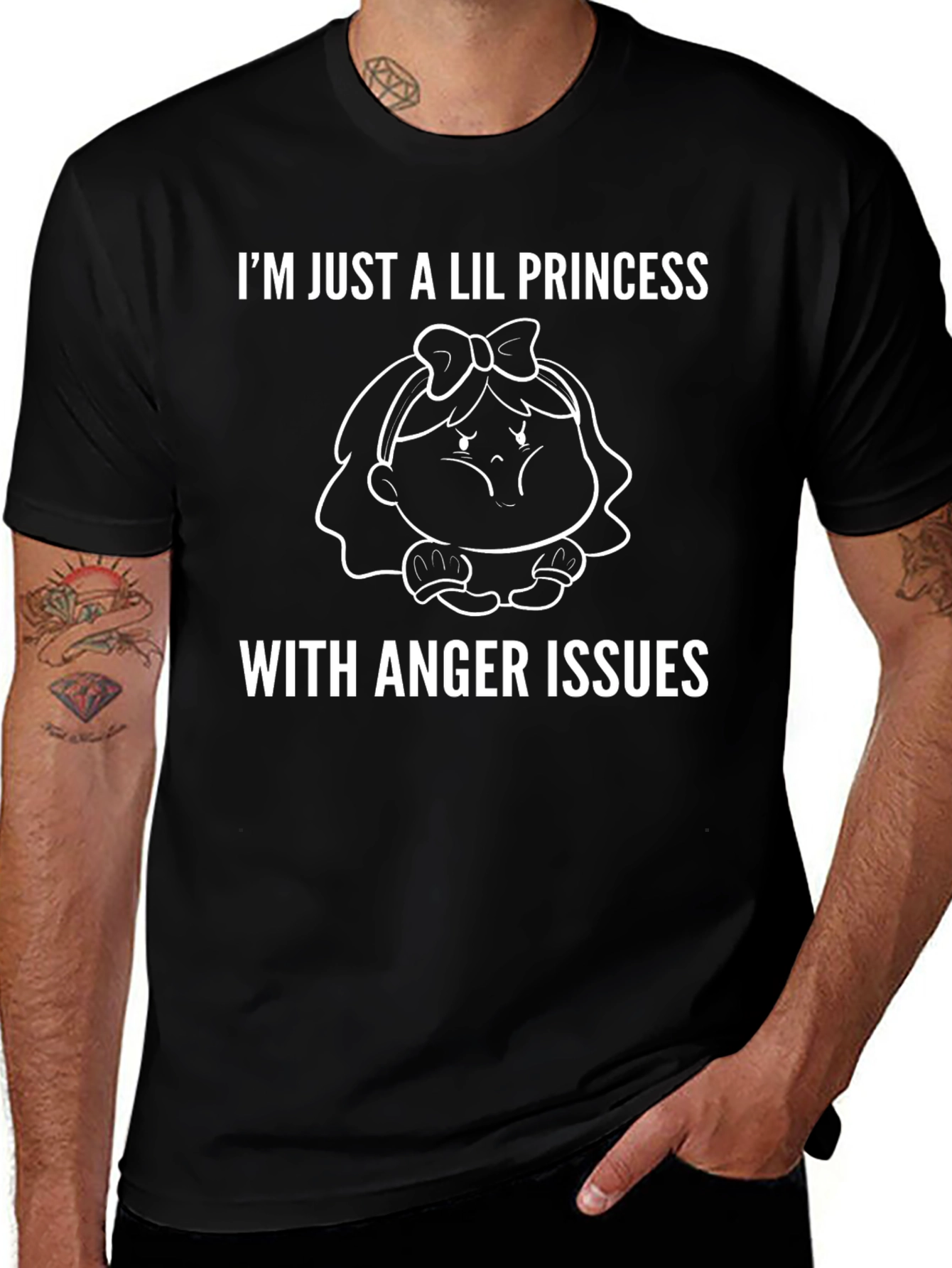 Lil Princess with Anger Issues T-Shirt