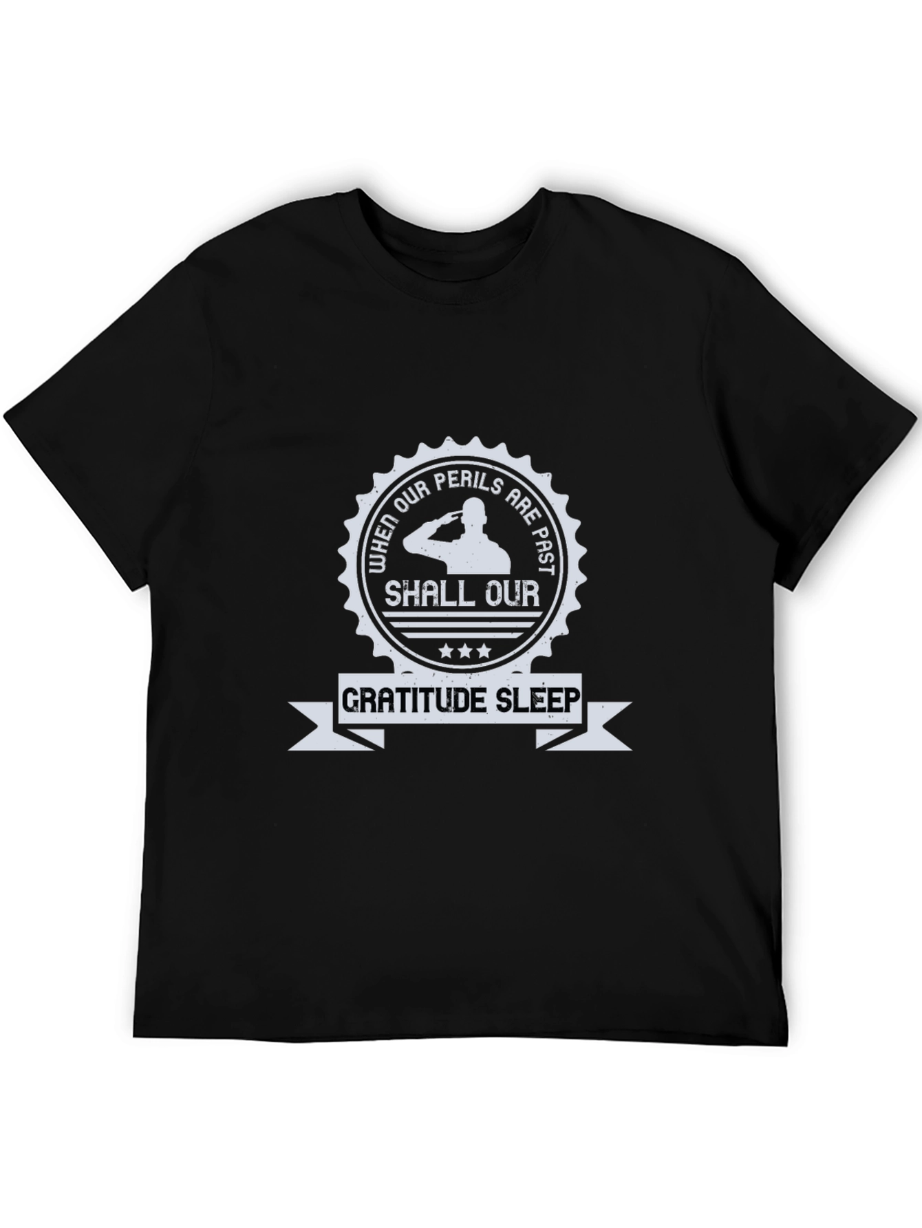 Patriotic Gratitude Graphic T-Shirt