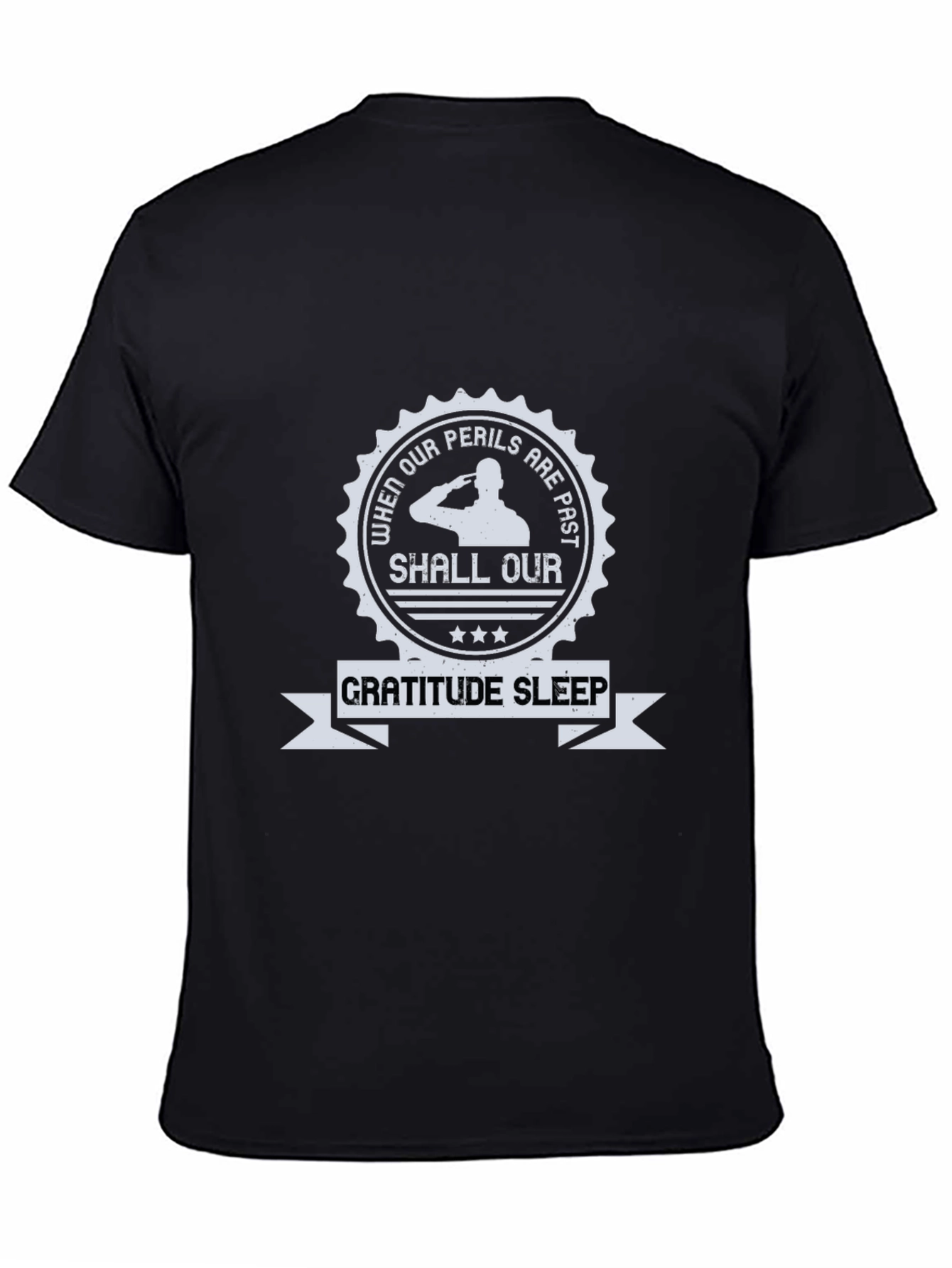 Patriotic Gratitude Graphic T-Shirt