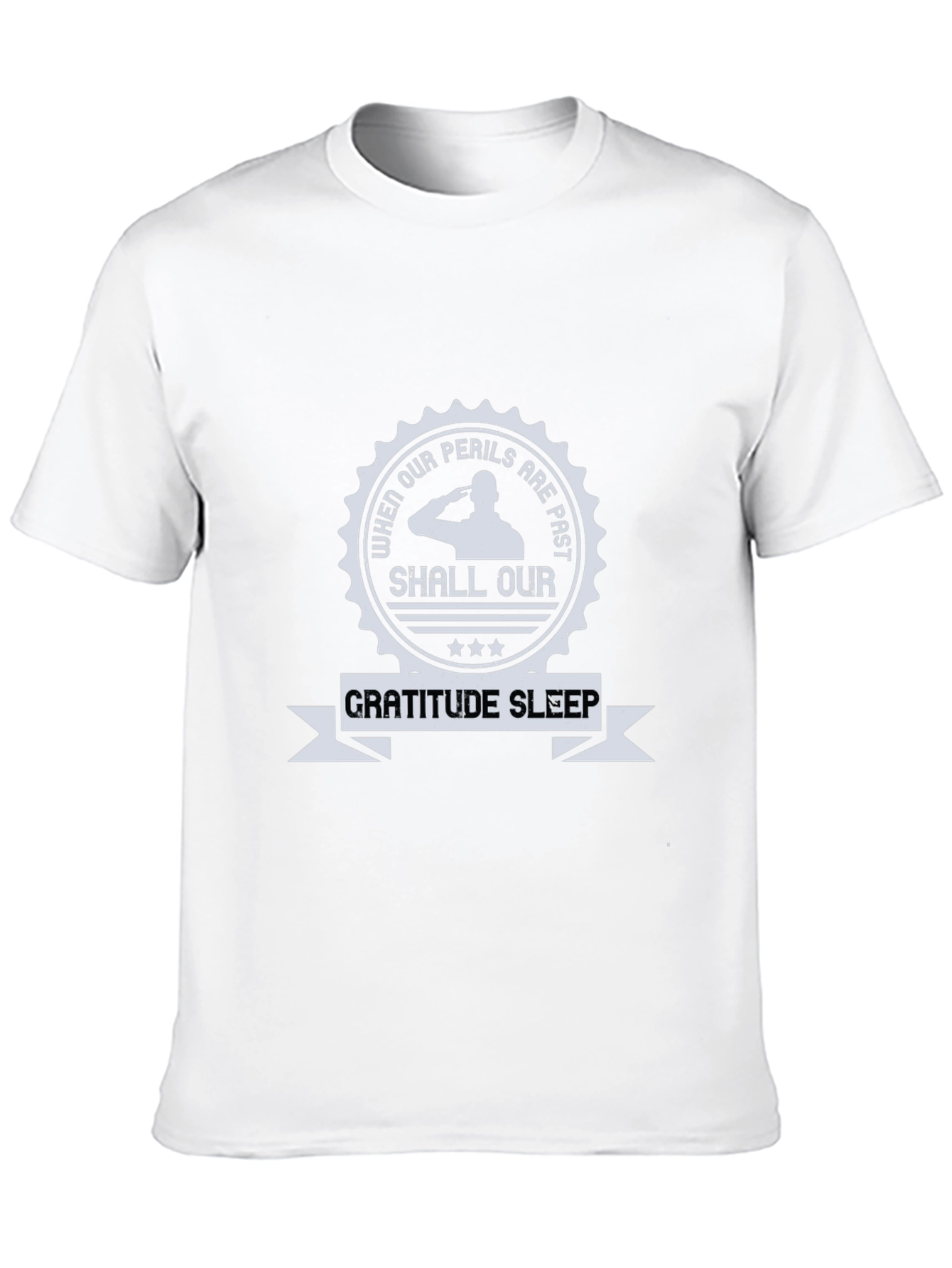 Patriotic Gratitude Graphic T-Shirt