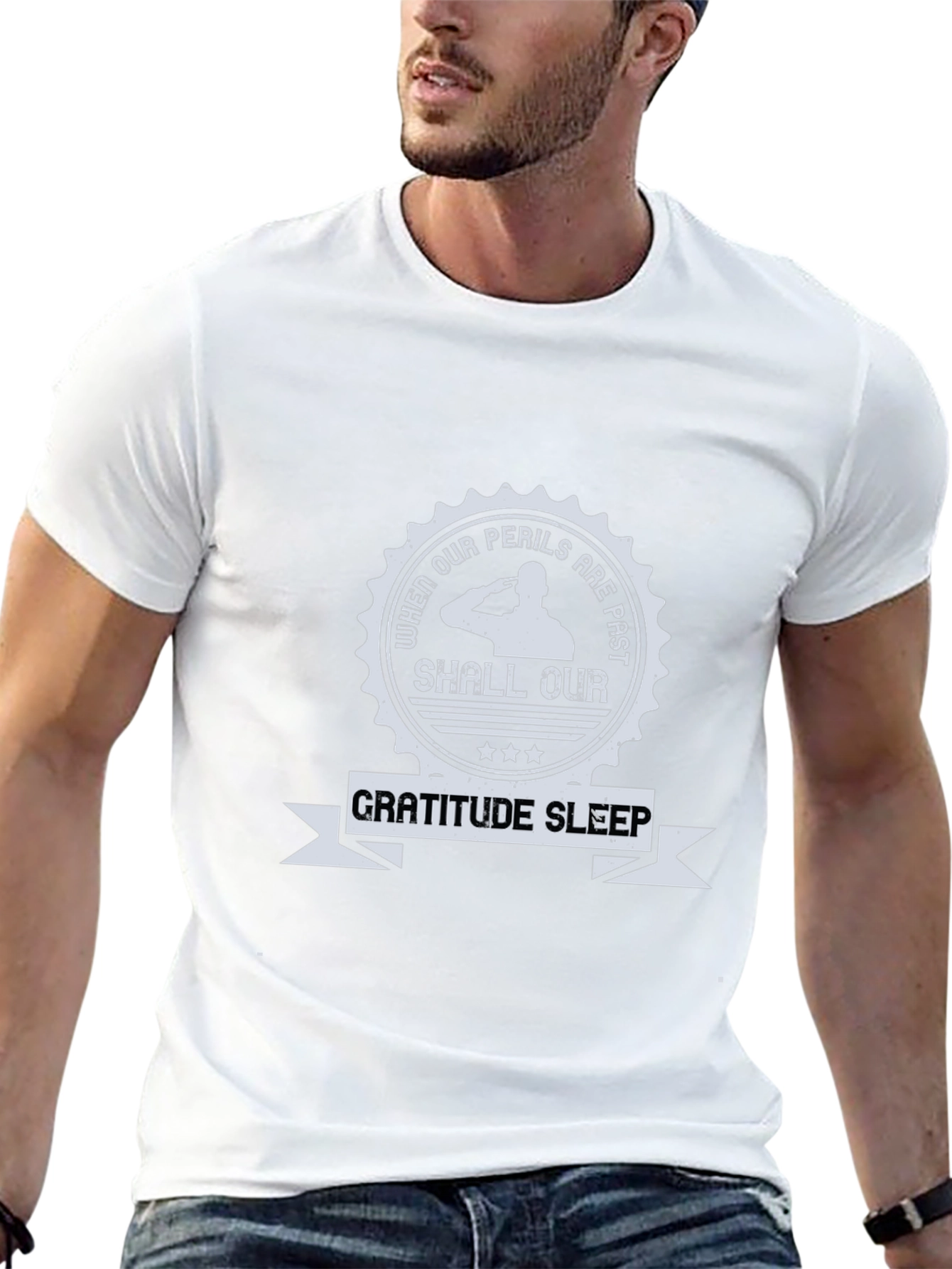 Patriotic Gratitude Graphic T-Shirt