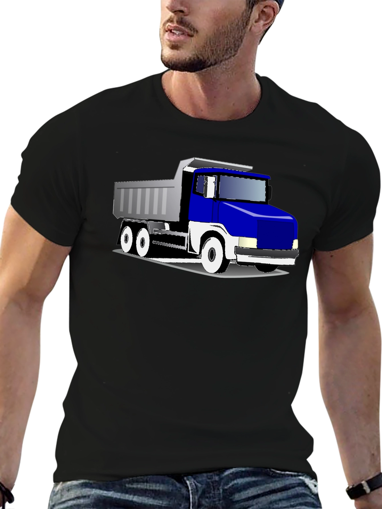 Truck Graphic Tee - Black