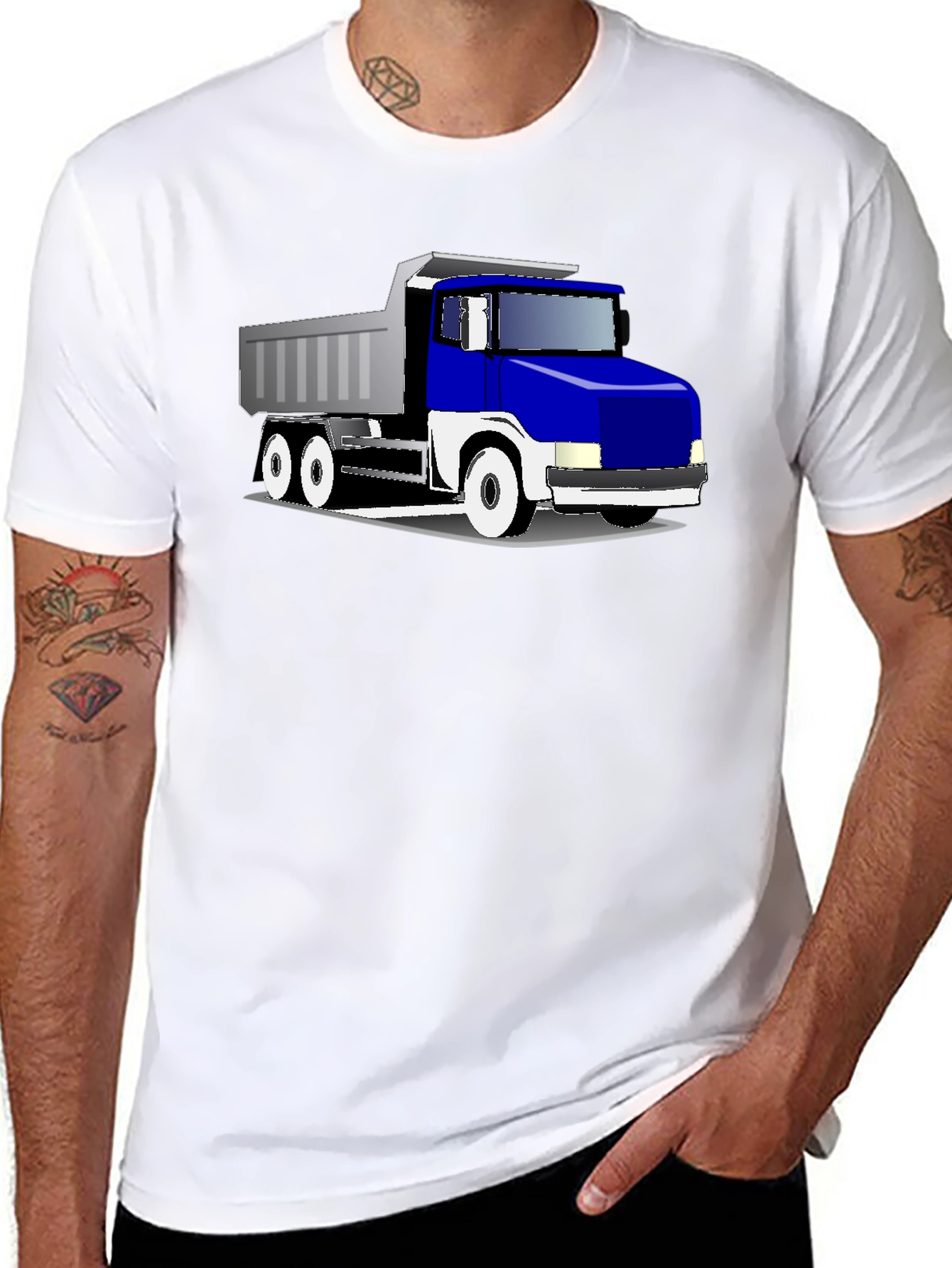 Truck Graphic Tee - Black