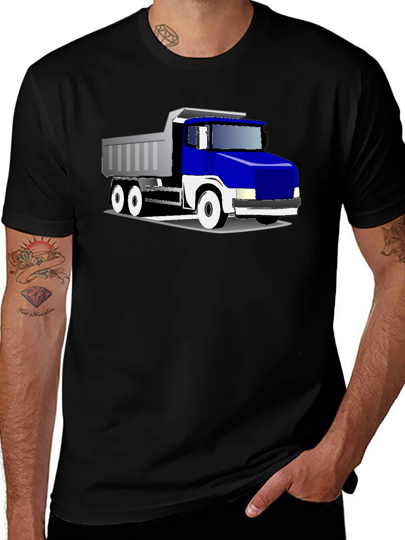 Truck Graphic Tee - Black